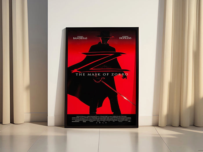 The Mask of Zorro Vintage Canvas Wall Decor