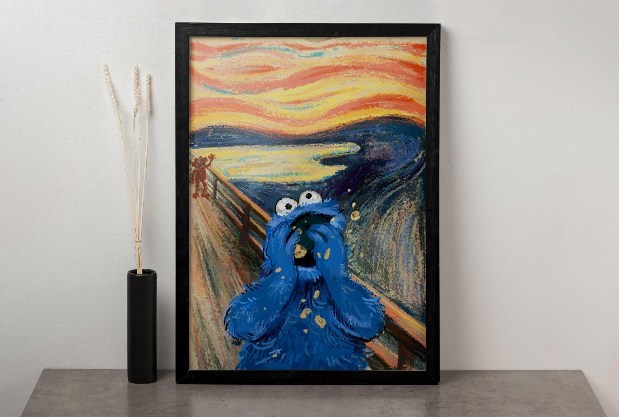 The Scream Parody Canvas - Canvasworkshop