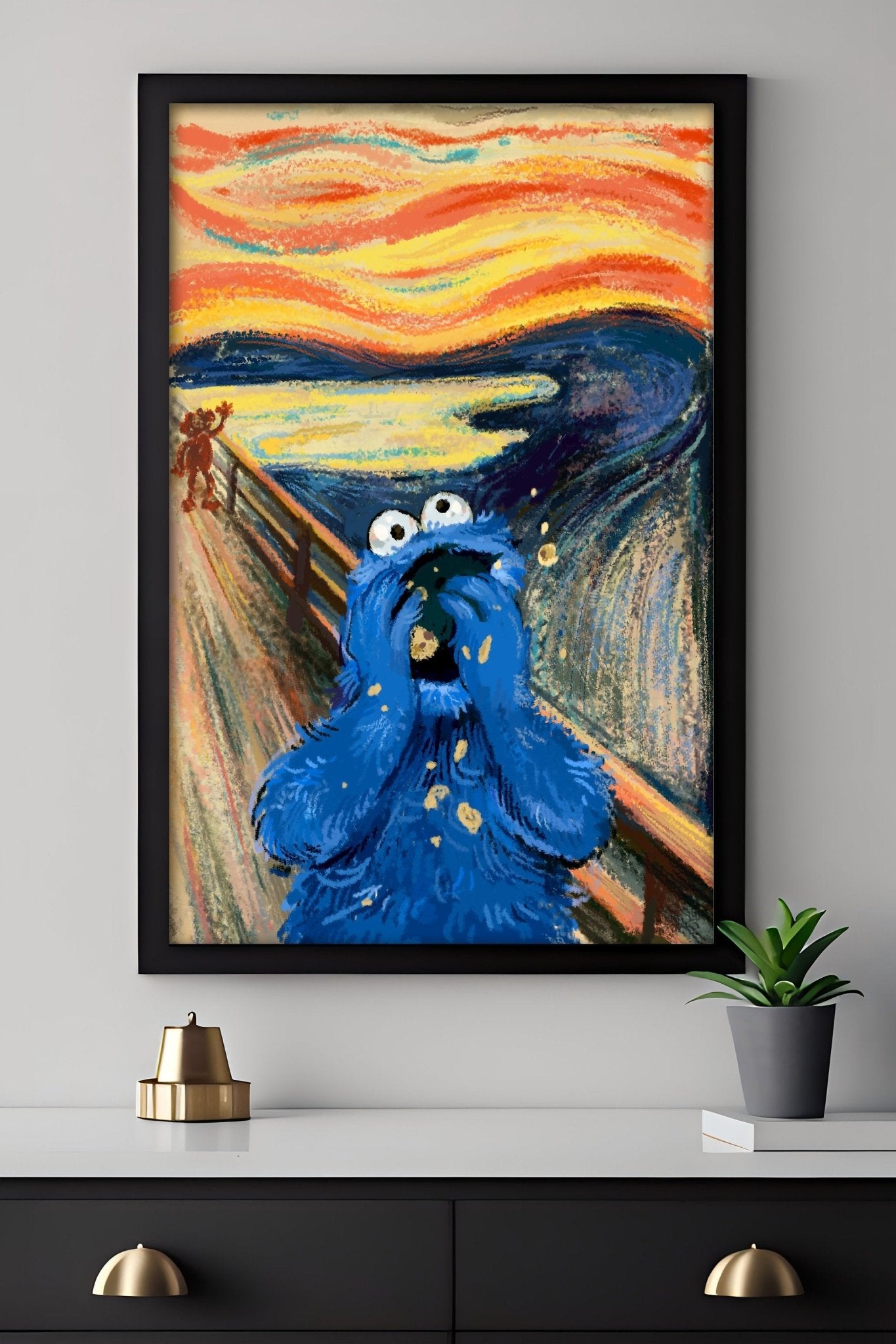 The Scream Parody Canvas - Canvasworkshop
