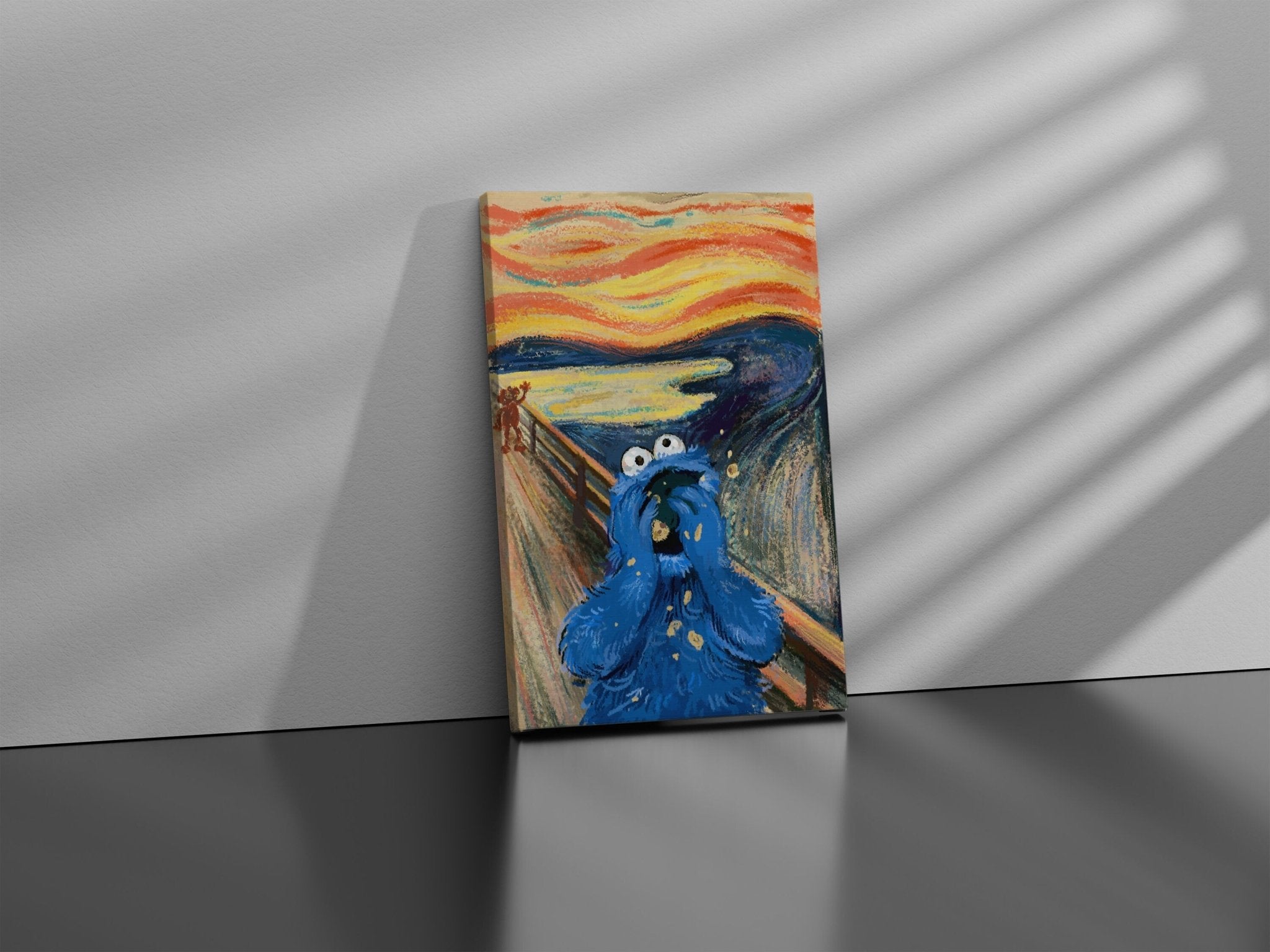 The Scream Parody Canvas - Canvasworkshop