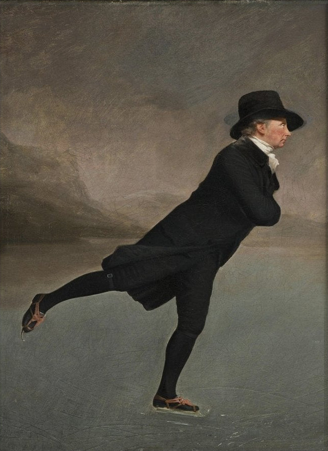 Henry Raeburn The Skating Minister Canvas Art