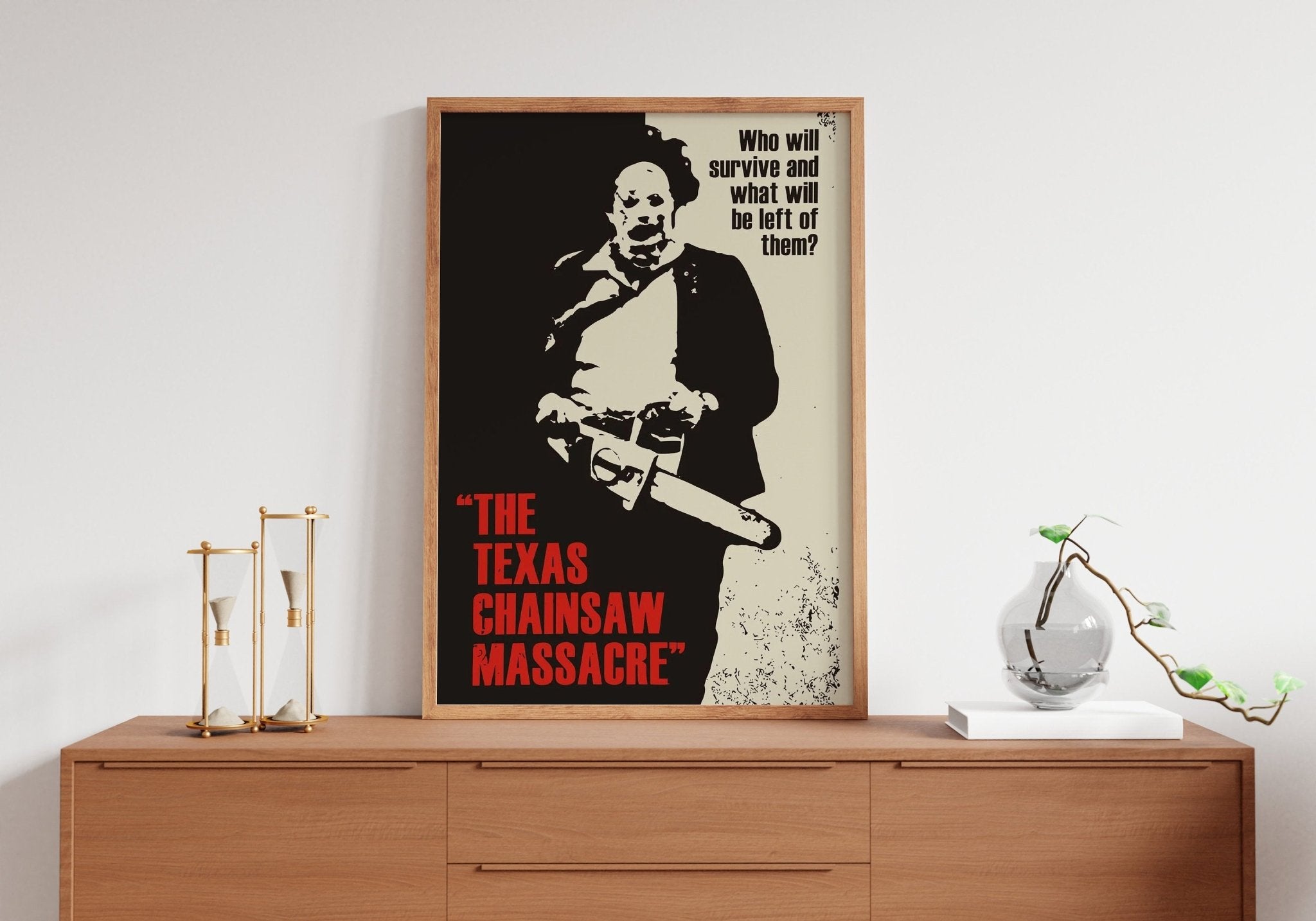 The Texas Chain Saw Massacre Movie Canvas Poster - Canvasworkshop