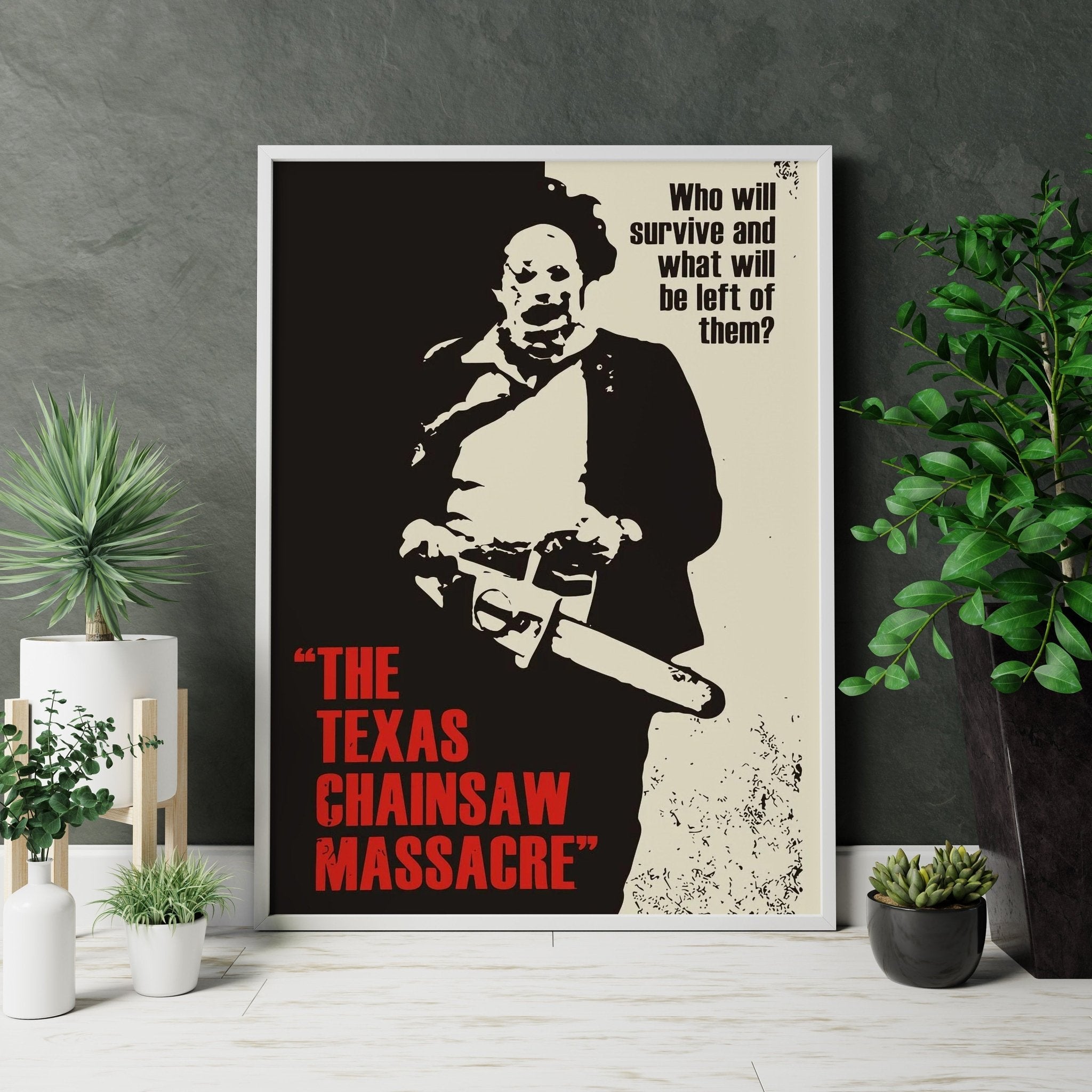 The Texas Chain Saw Massacre Movie Canvas Poster - Canvasworkshop