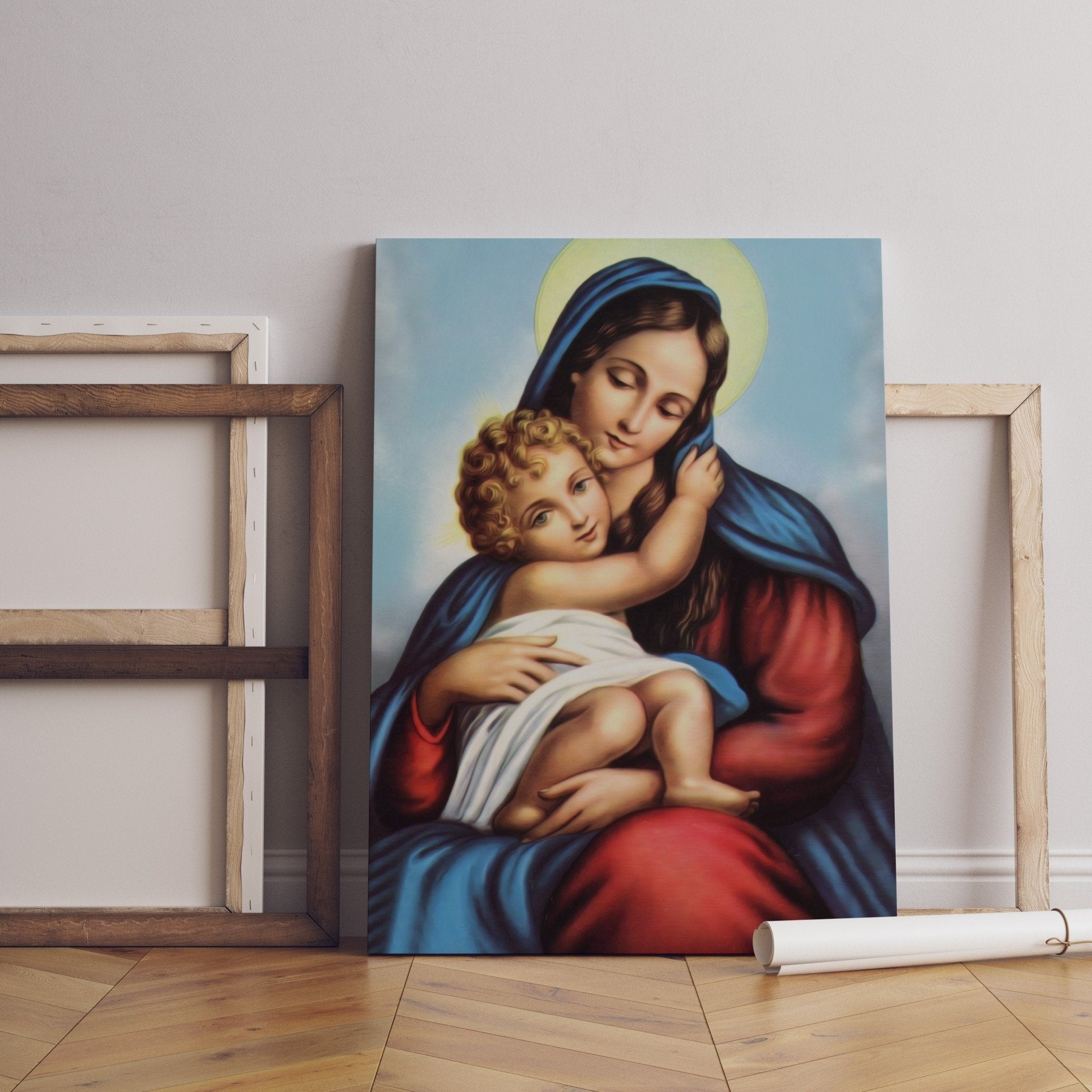 The Virgin Of Guadalupe Canvas Wall Art - Canvasworkshop