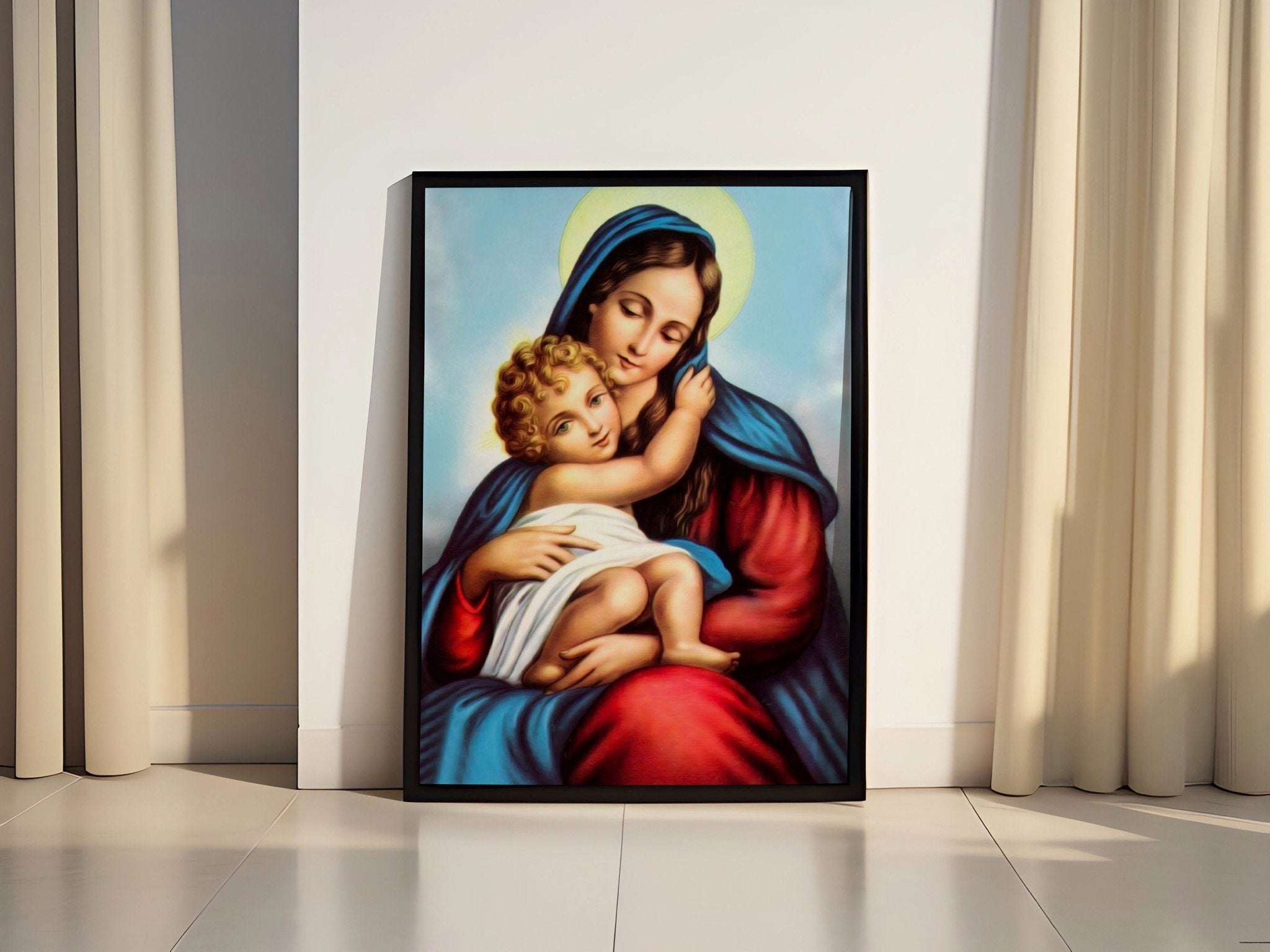 The Virgin Of Guadalupe Canvas Wall Art - Canvasworkshop