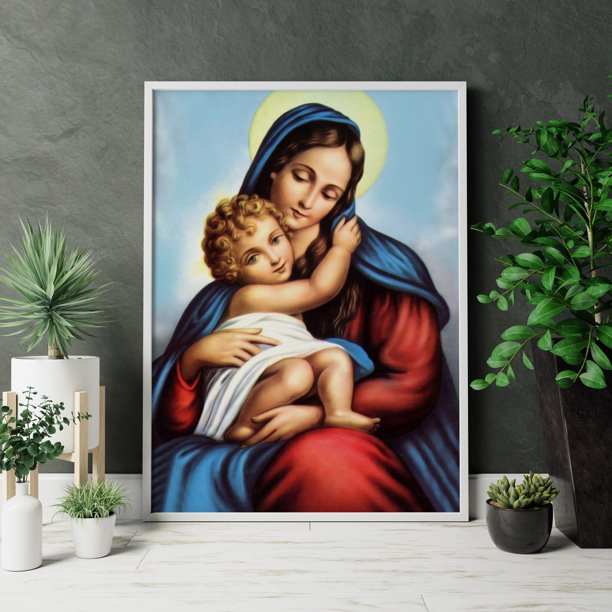 The Virgin Of Guadalupe Canvas Wall Art - Canvasworkshop