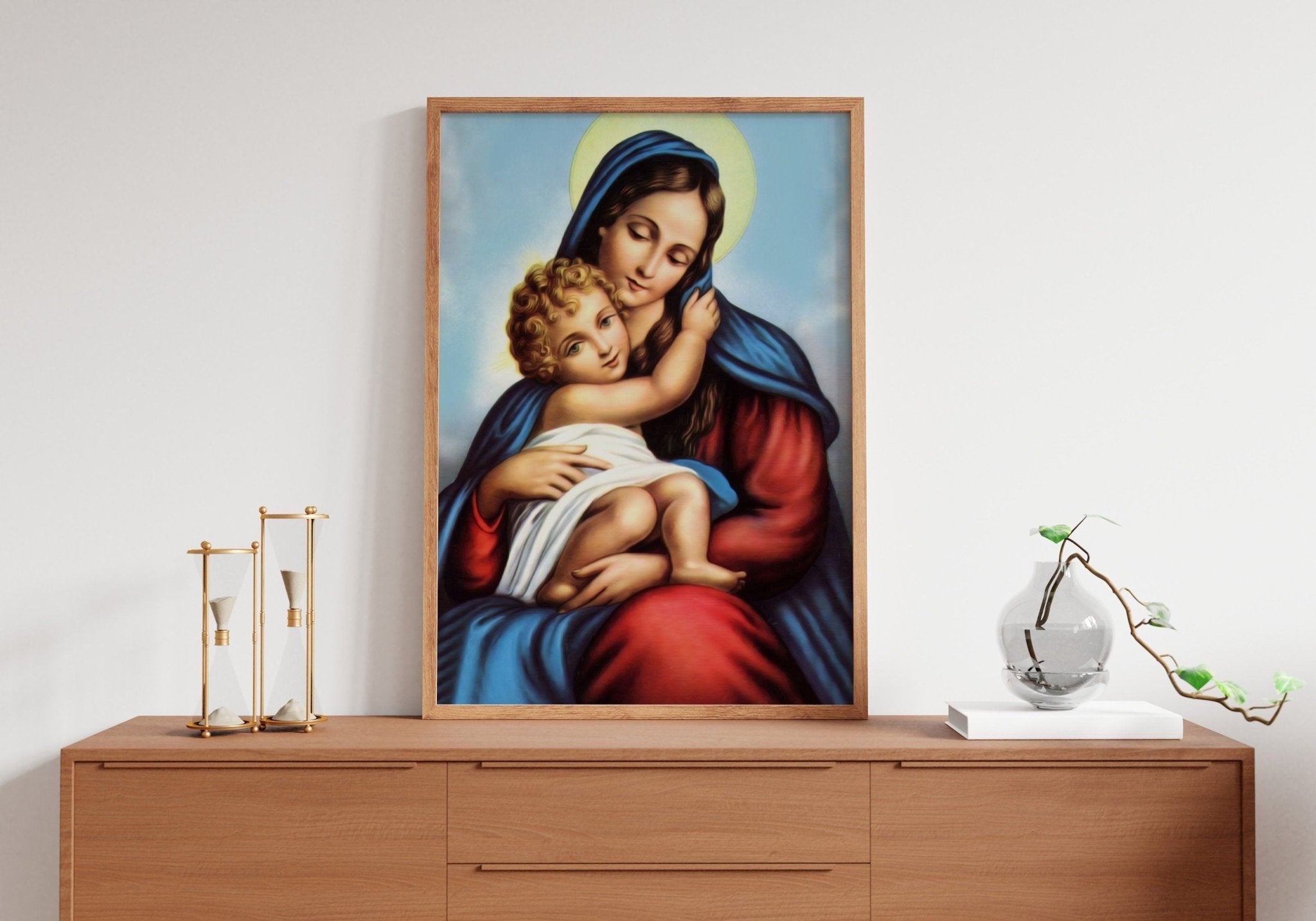 The Virgin Of Guadalupe Canvas Wall Art - Canvasworkshop