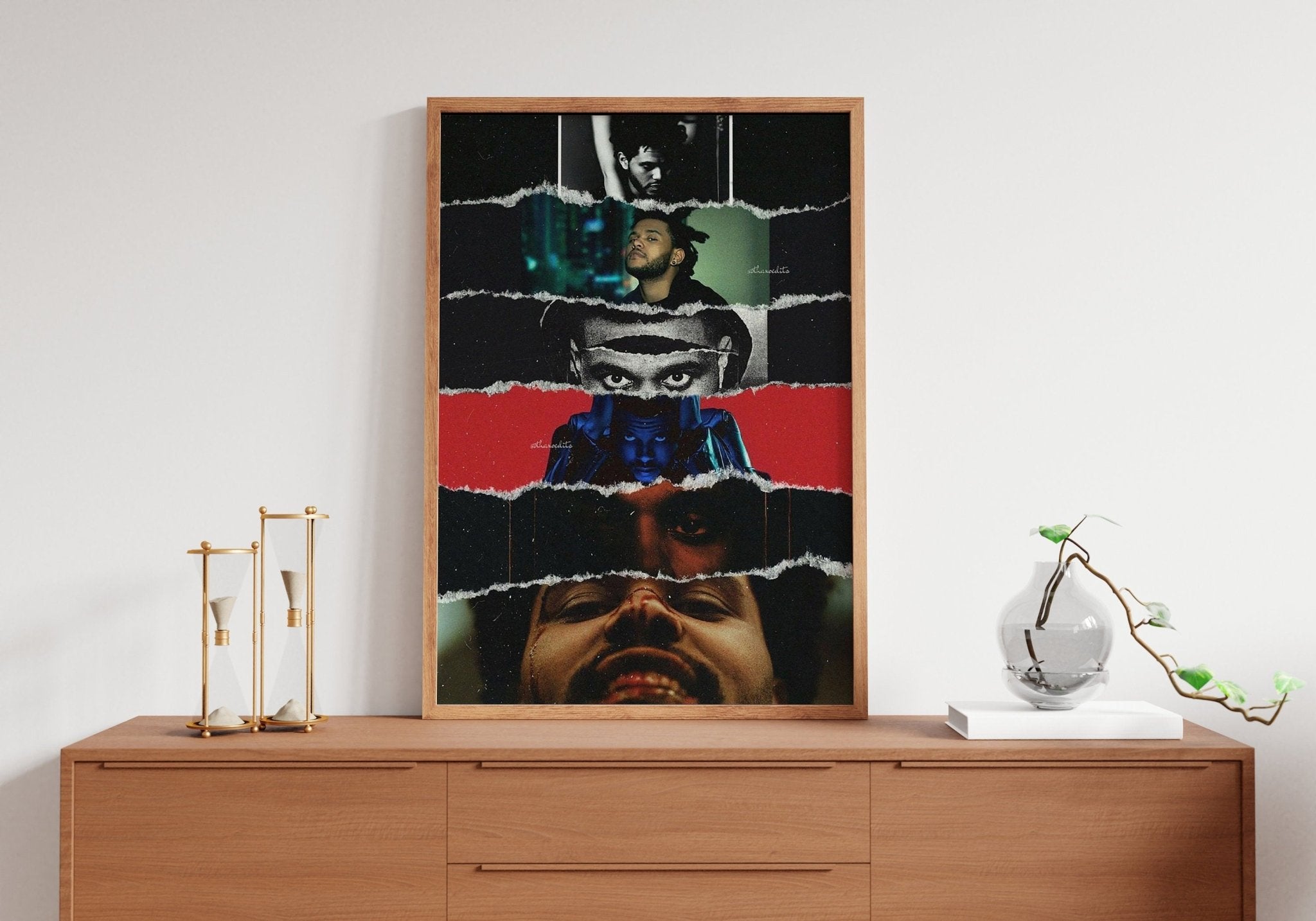 The Weeknd Canvas Poster - Canvasworkshop