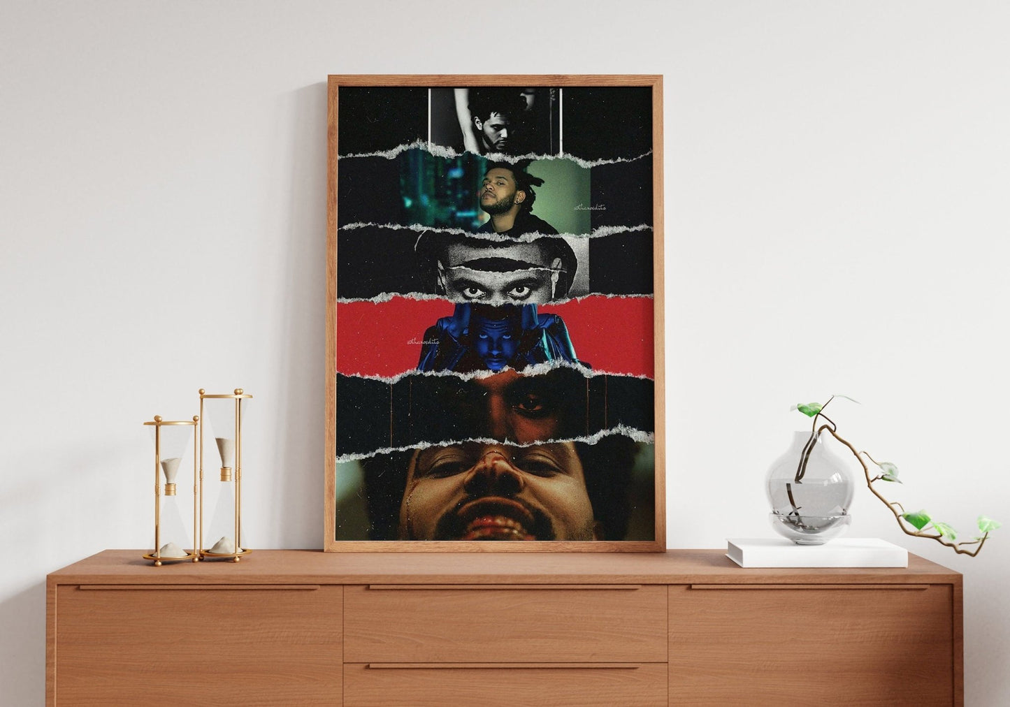 The Weeknd Canvas Poster - Canvasworkshop