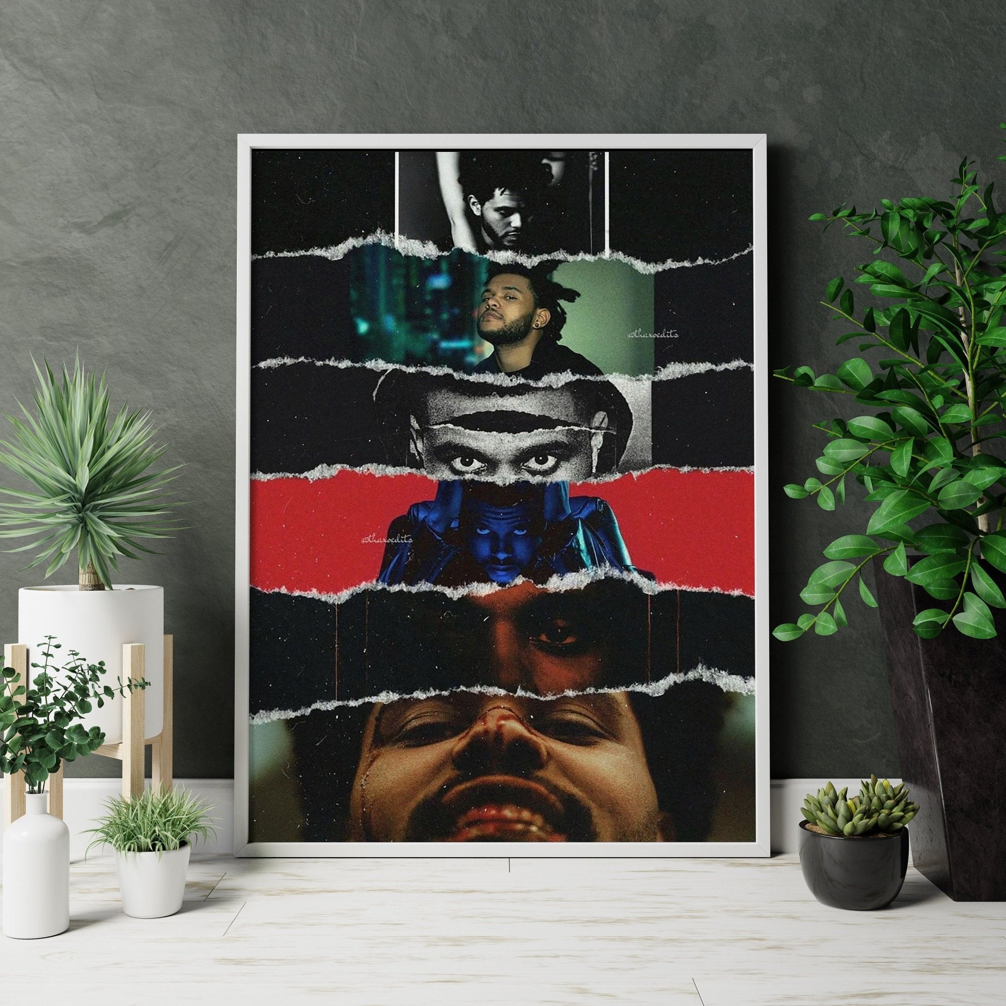 The Weeknd Canvas Poster - Canvasworkshop