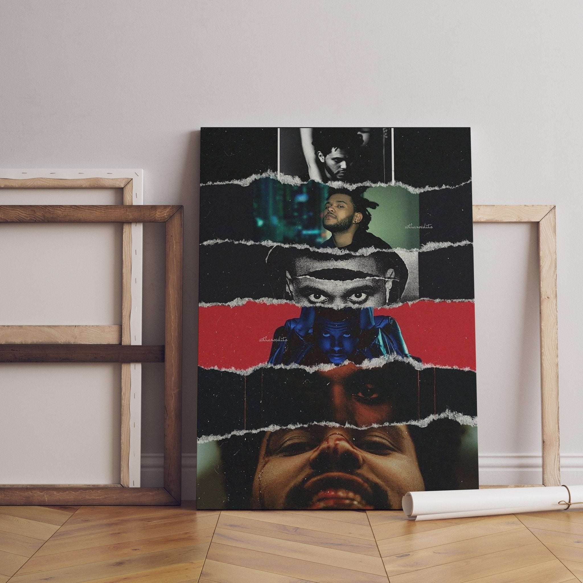 The Weeknd Canvas Poster - Canvasworkshop