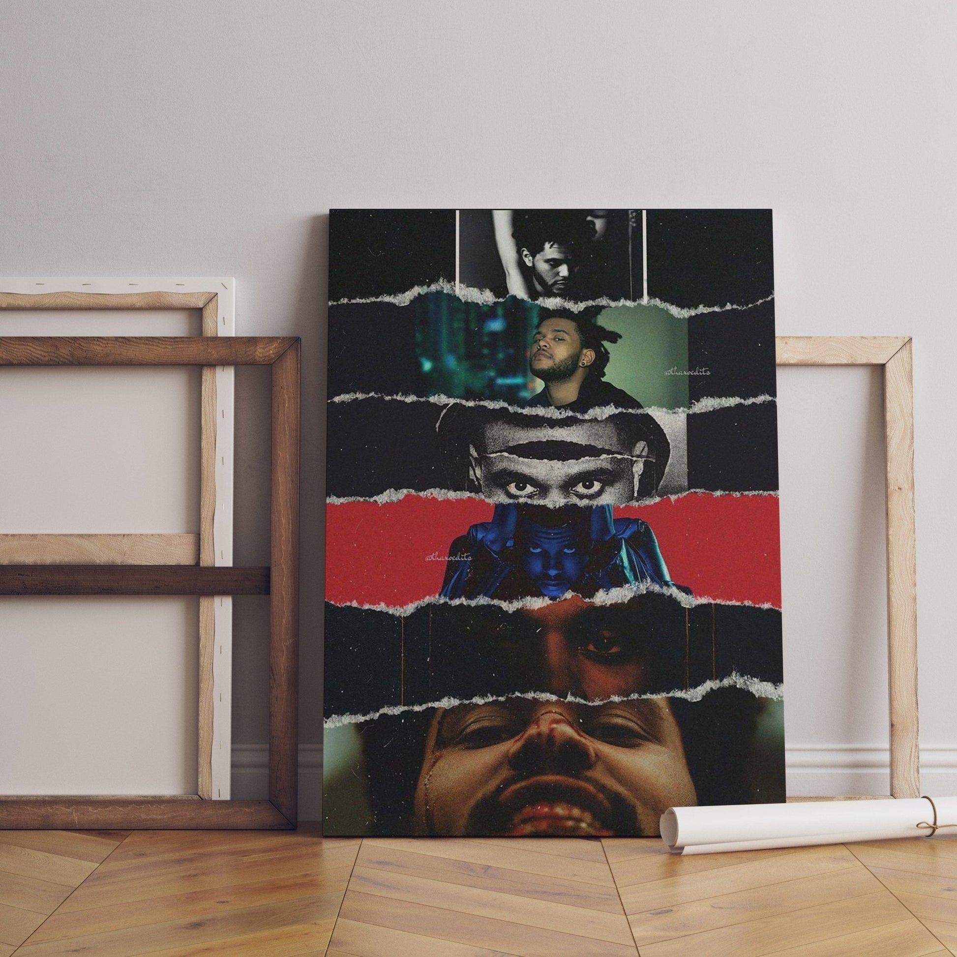 The Weeknd Canvas Poster - Canvasworkshop