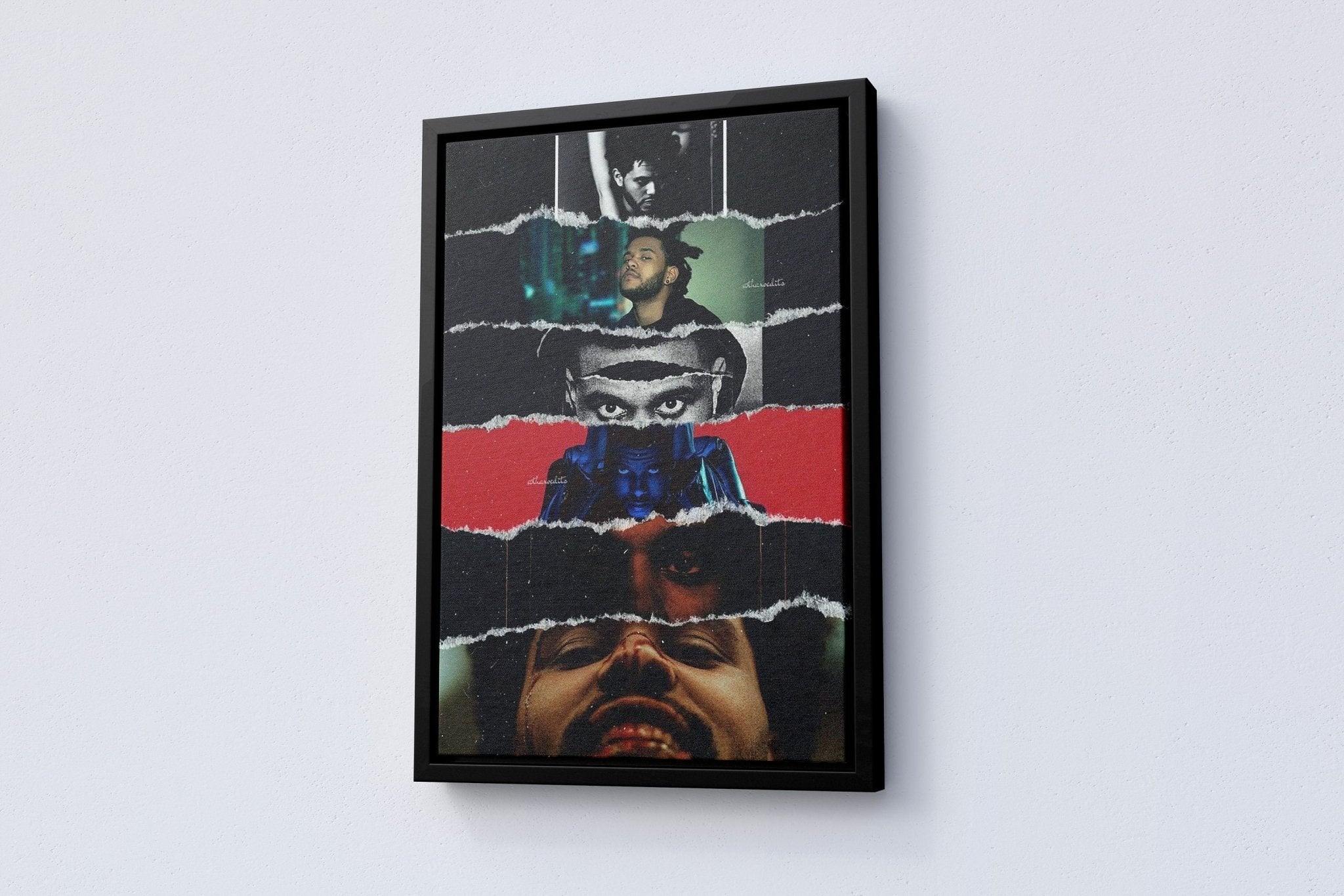 The Weeknd Canvas Poster - Canvasworkshop