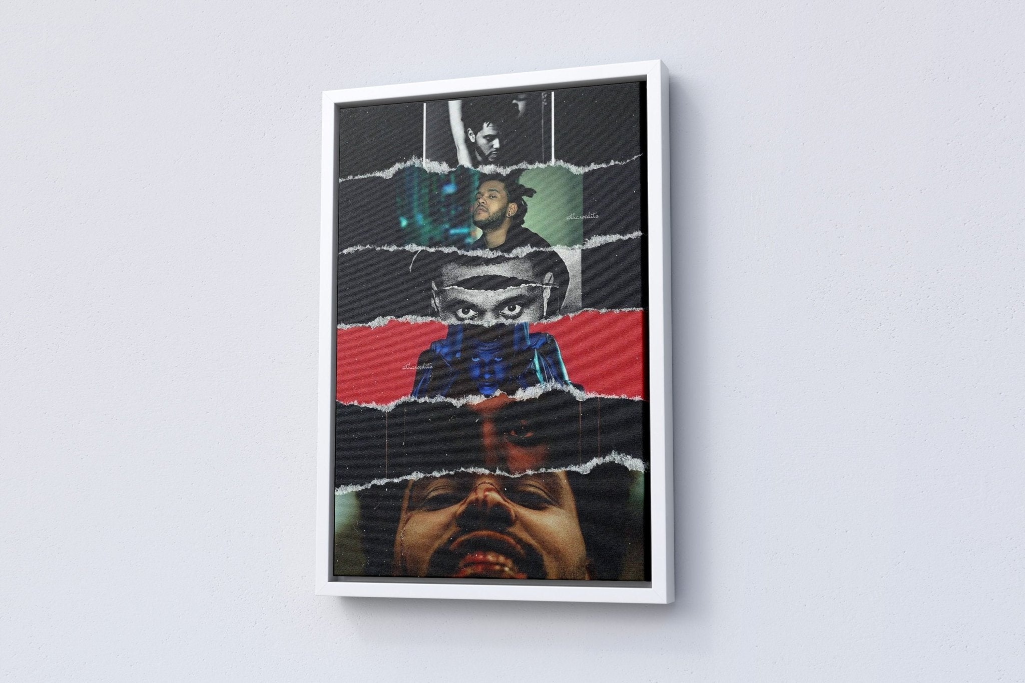 The Weeknd Canvas Poster - Canvasworkshop