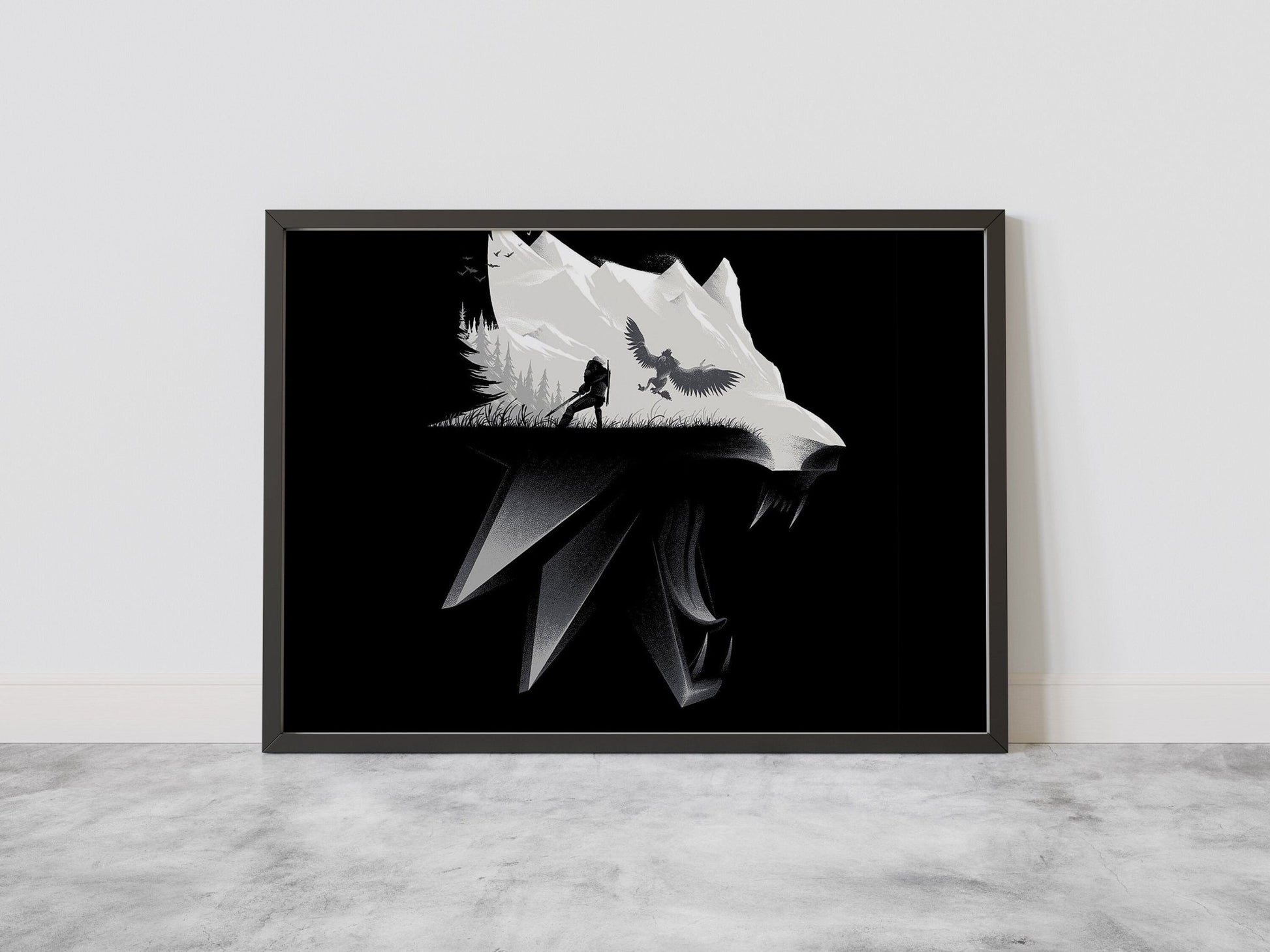 The Witcher Canvas Home Decor - Canvasworkshop