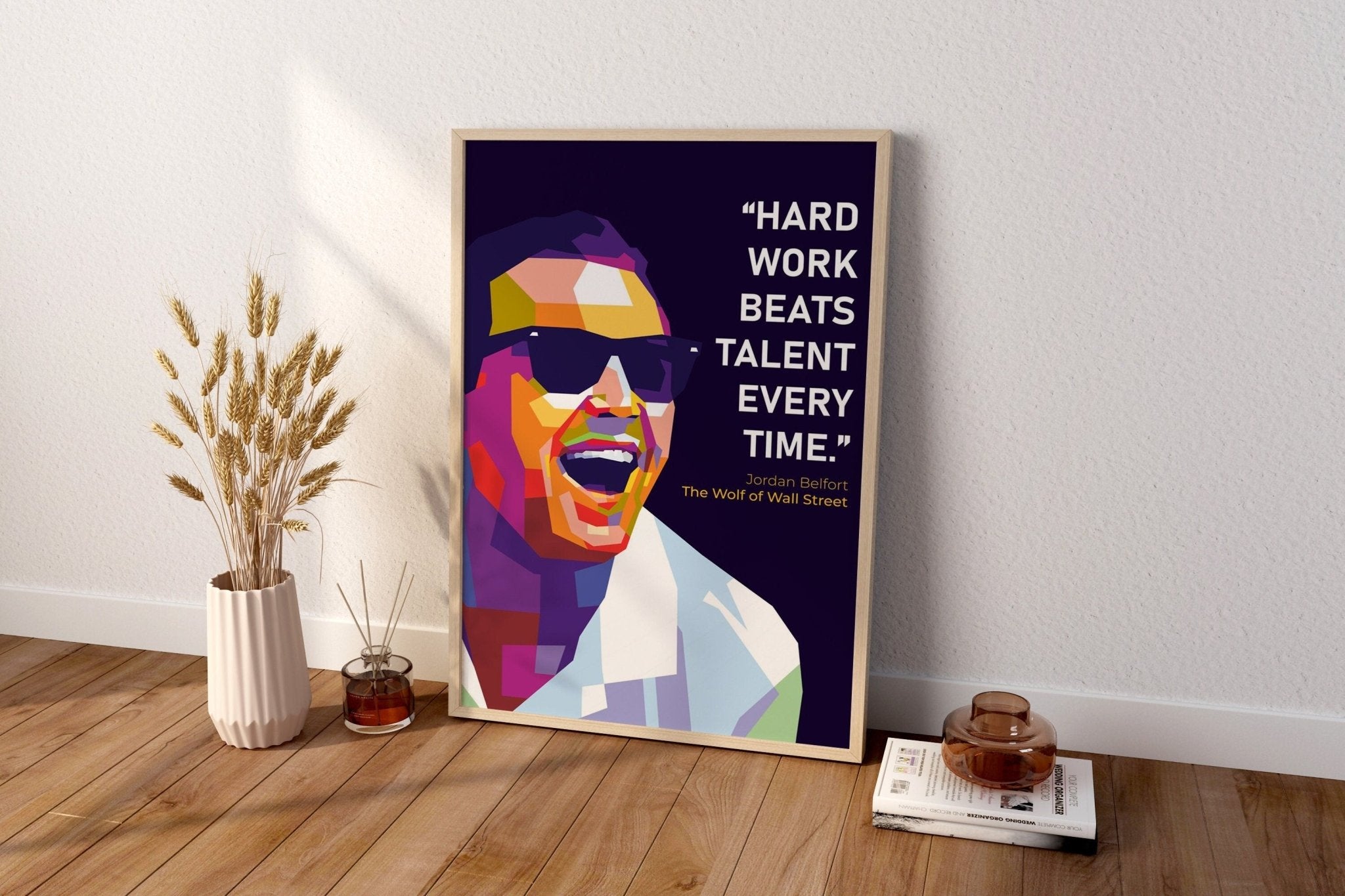 The Wolf of Wall Street Canvas Poster - Canvasworkshop
