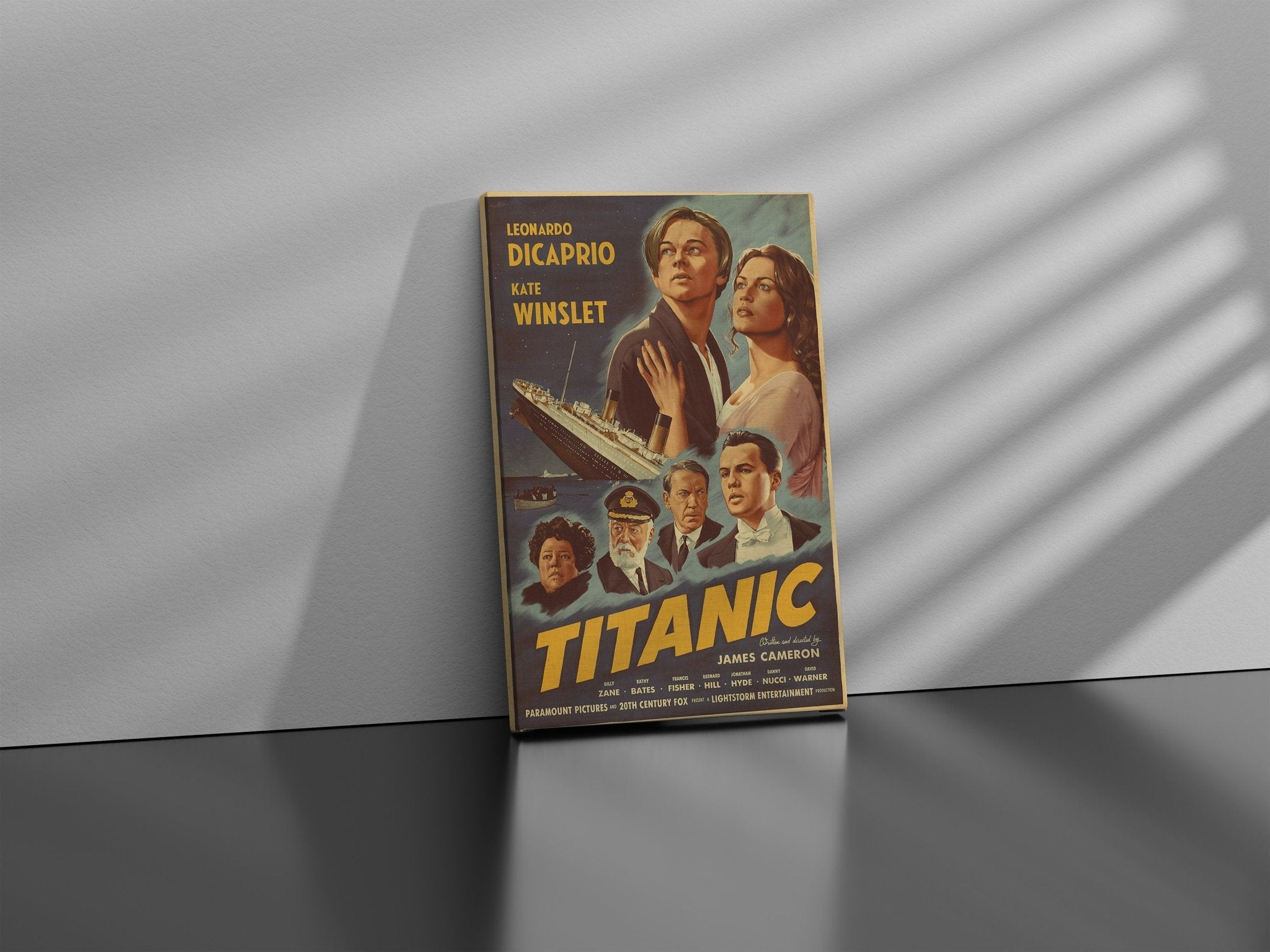 Titanic Canvas Poster Wall Art - Canvasworkshop