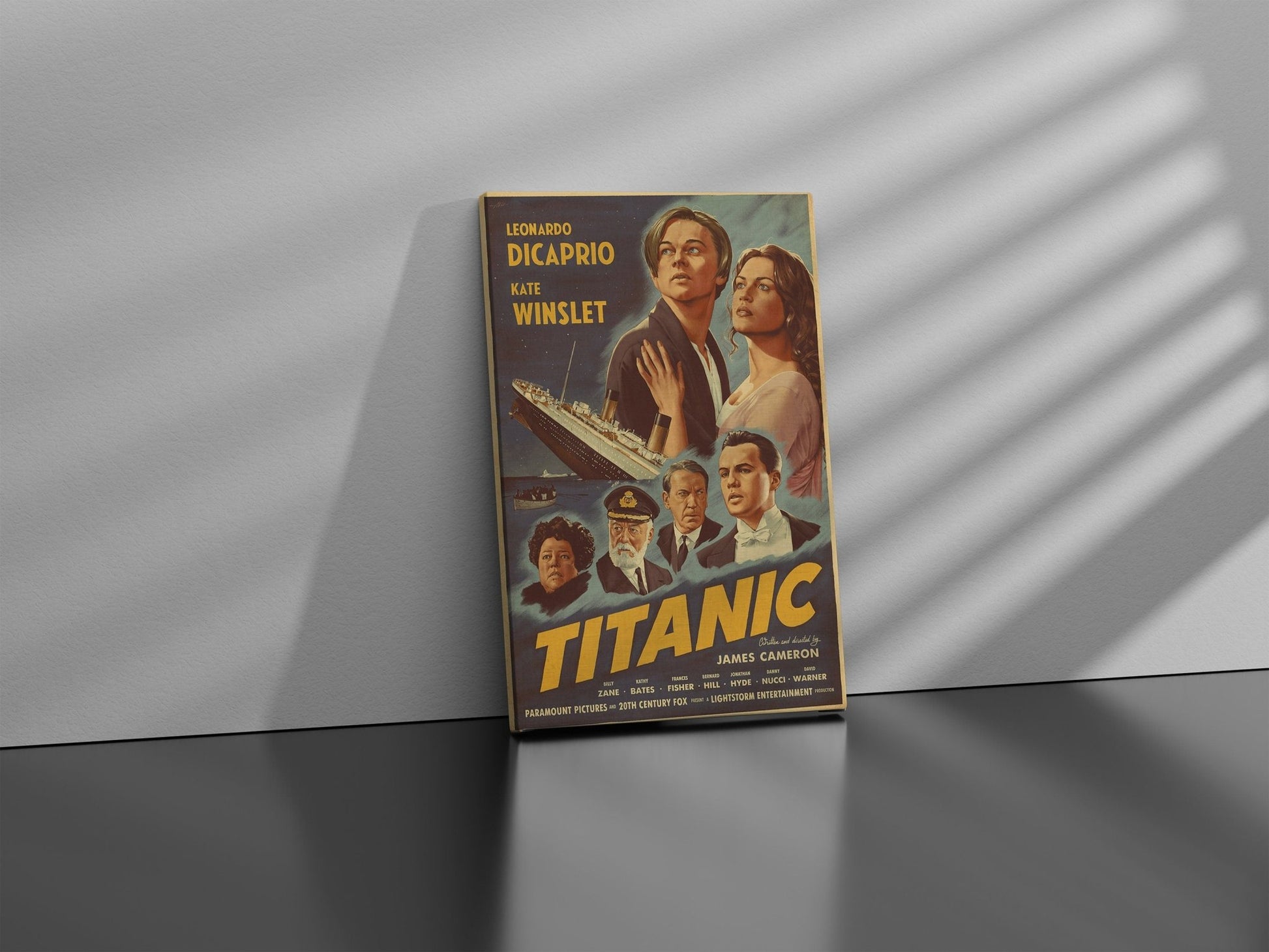 Titanic Canvas Poster Wall Art - Canvasworkshop