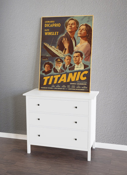 Titanic Canvas Poster Wall Art - Canvasworkshop