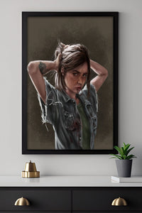 TLOU Ellie Canvas Wall Art - Canvasworkshop