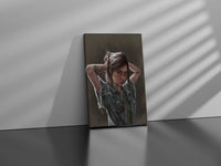 TLOU Ellie Canvas Wall Art - Canvasworkshop