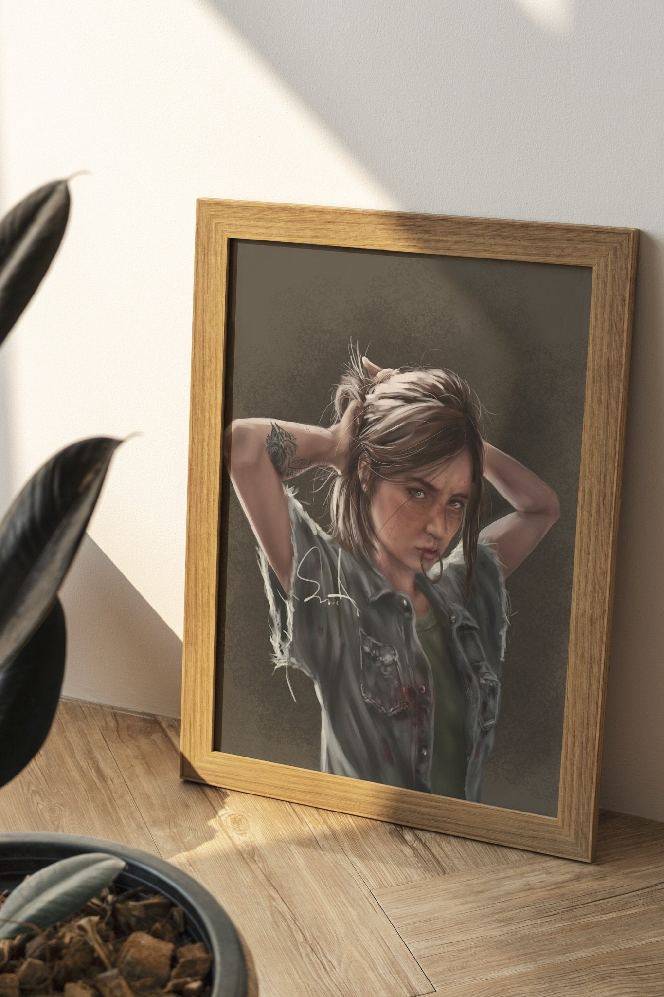 TLOU Ellie Canvas Wall Art - Canvasworkshop