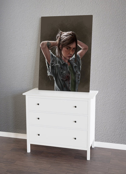 TLOU Ellie Canvas Wall Art - Canvasworkshop
