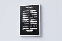 Travis Scott "Utopia" Album Canvas Poster - Canvasworkshop