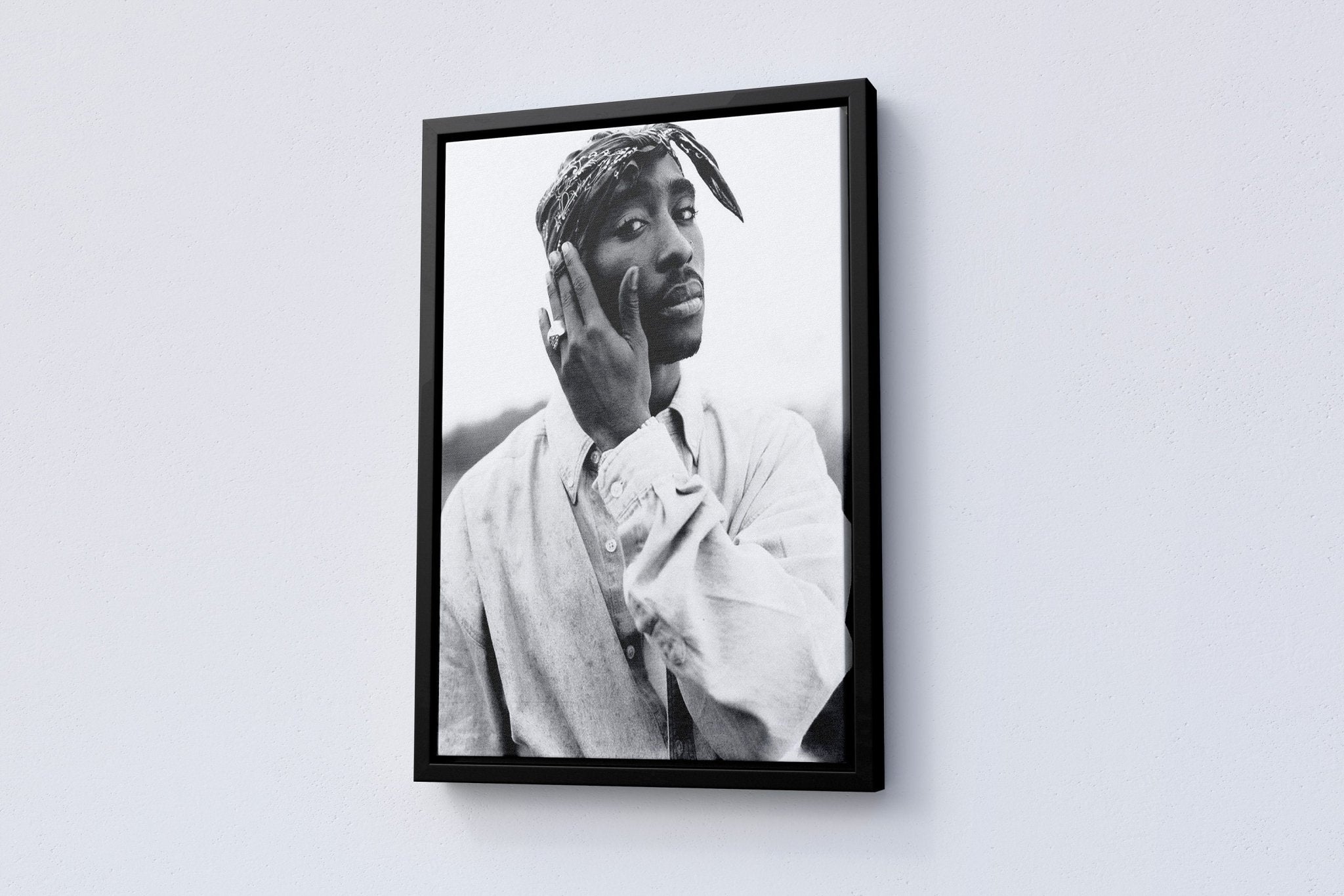 Tupac Canvas Poster - Canvasworkshop