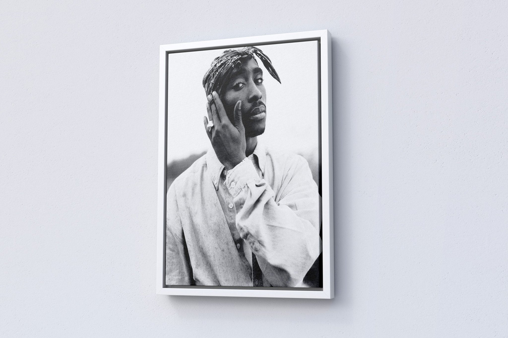 Tupac Canvas Poster - Canvasworkshop