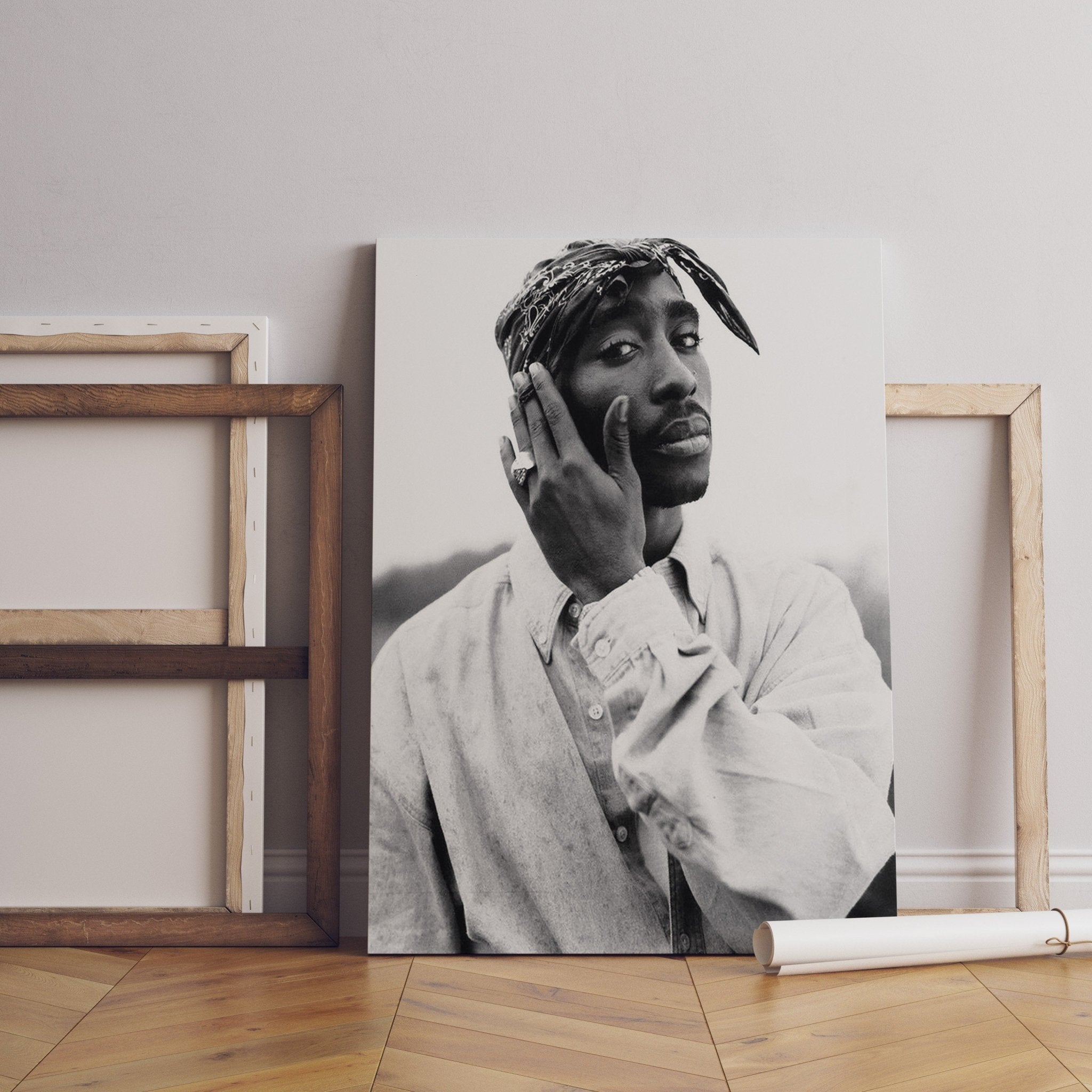 Tupac Canvas Poster - Canvasworkshop