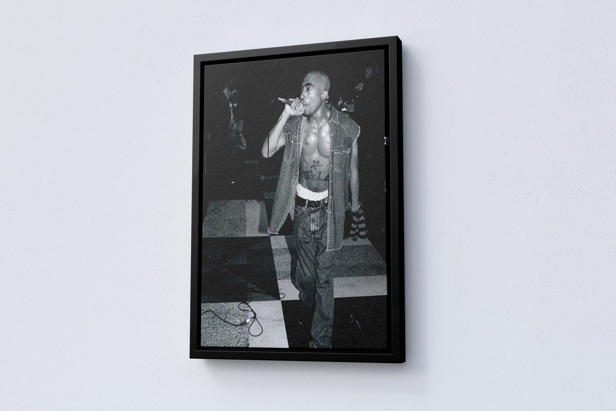 Tupac Canvas Wall Art - Canvasworkshop