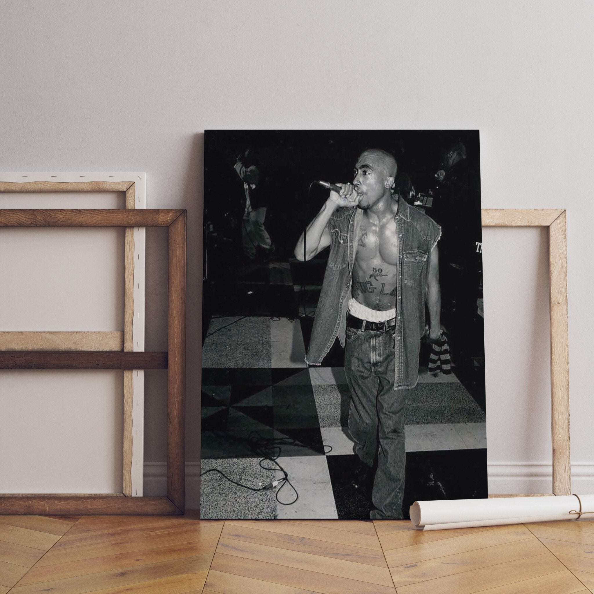 Tupac Canvas Wall Art - Canvasworkshop