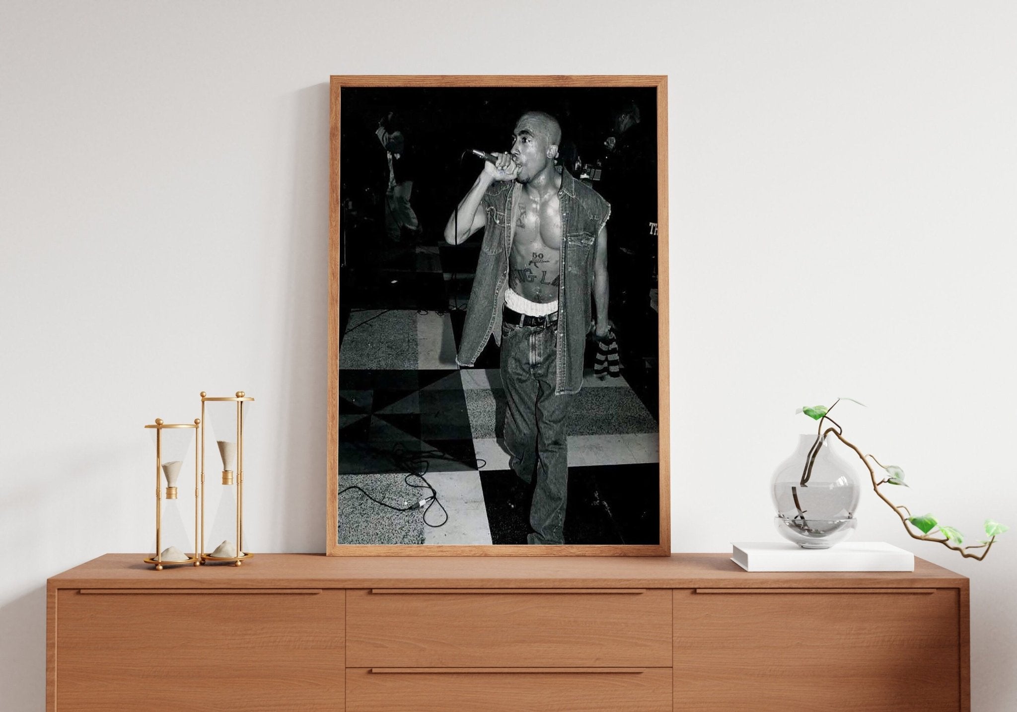 Tupac Canvas Wall Art - Canvasworkshop