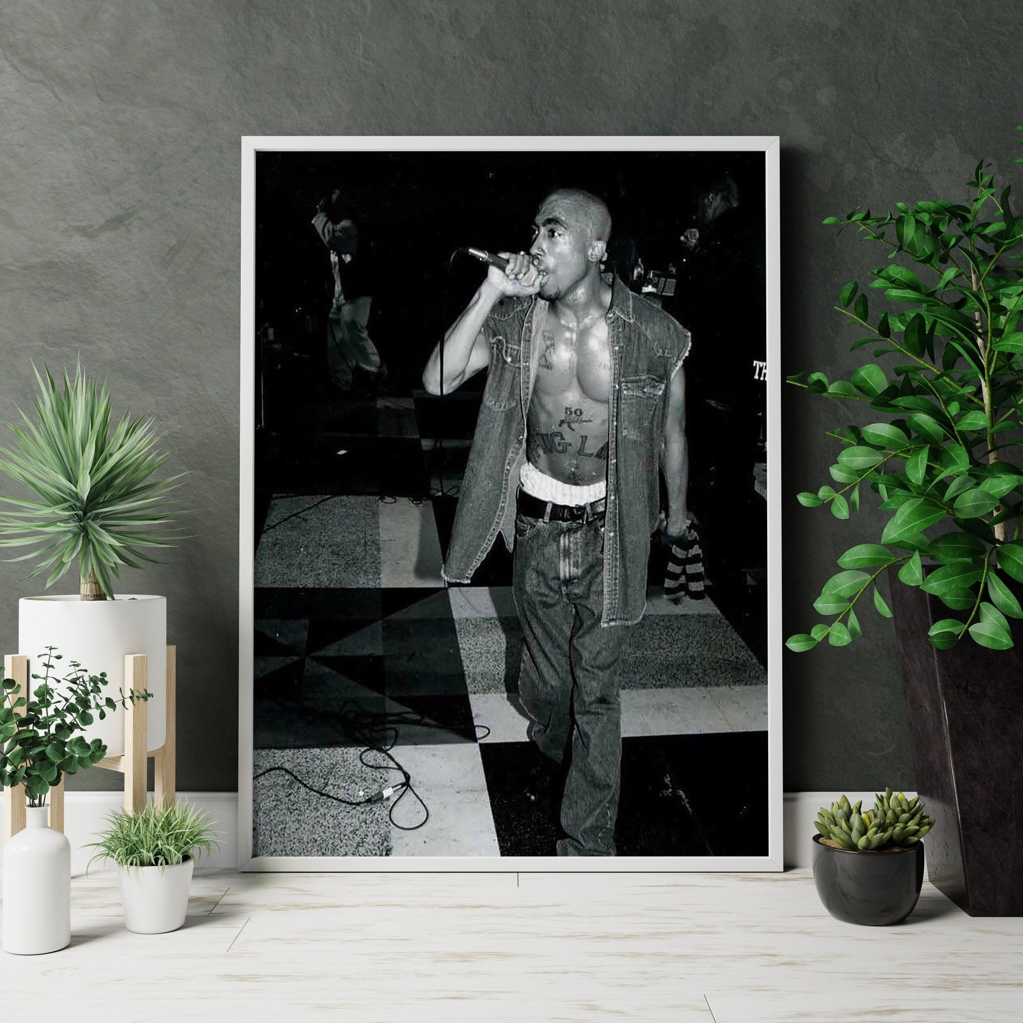 Tupac Canvas Wall Art - Canvasworkshop