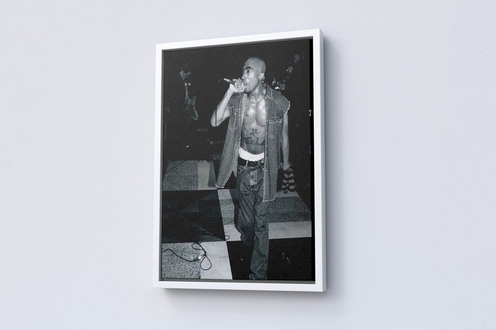Tupac Canvas Wall Art - Canvasworkshop