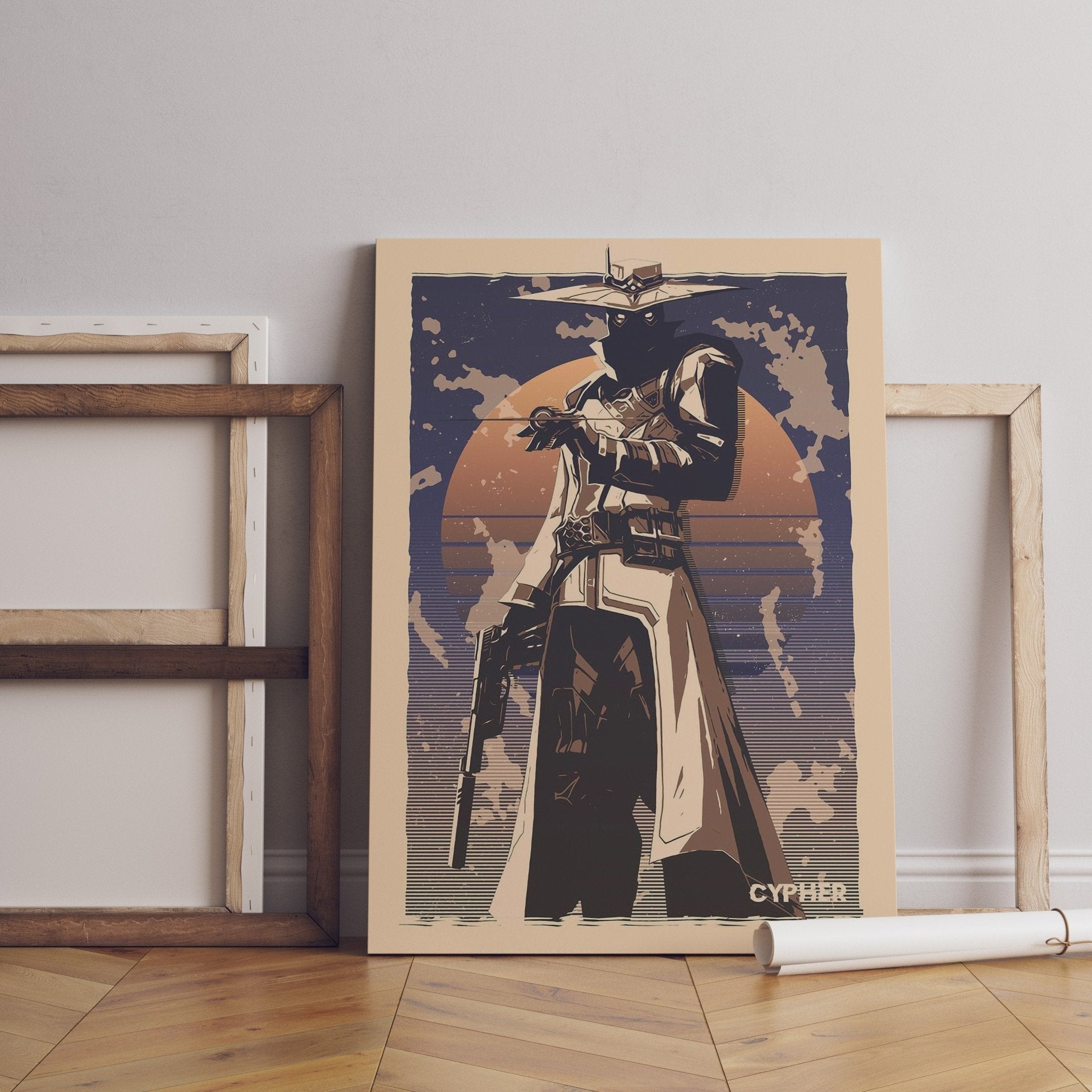 Valorant CYPHER Canvas Poster - Canvasworkshop