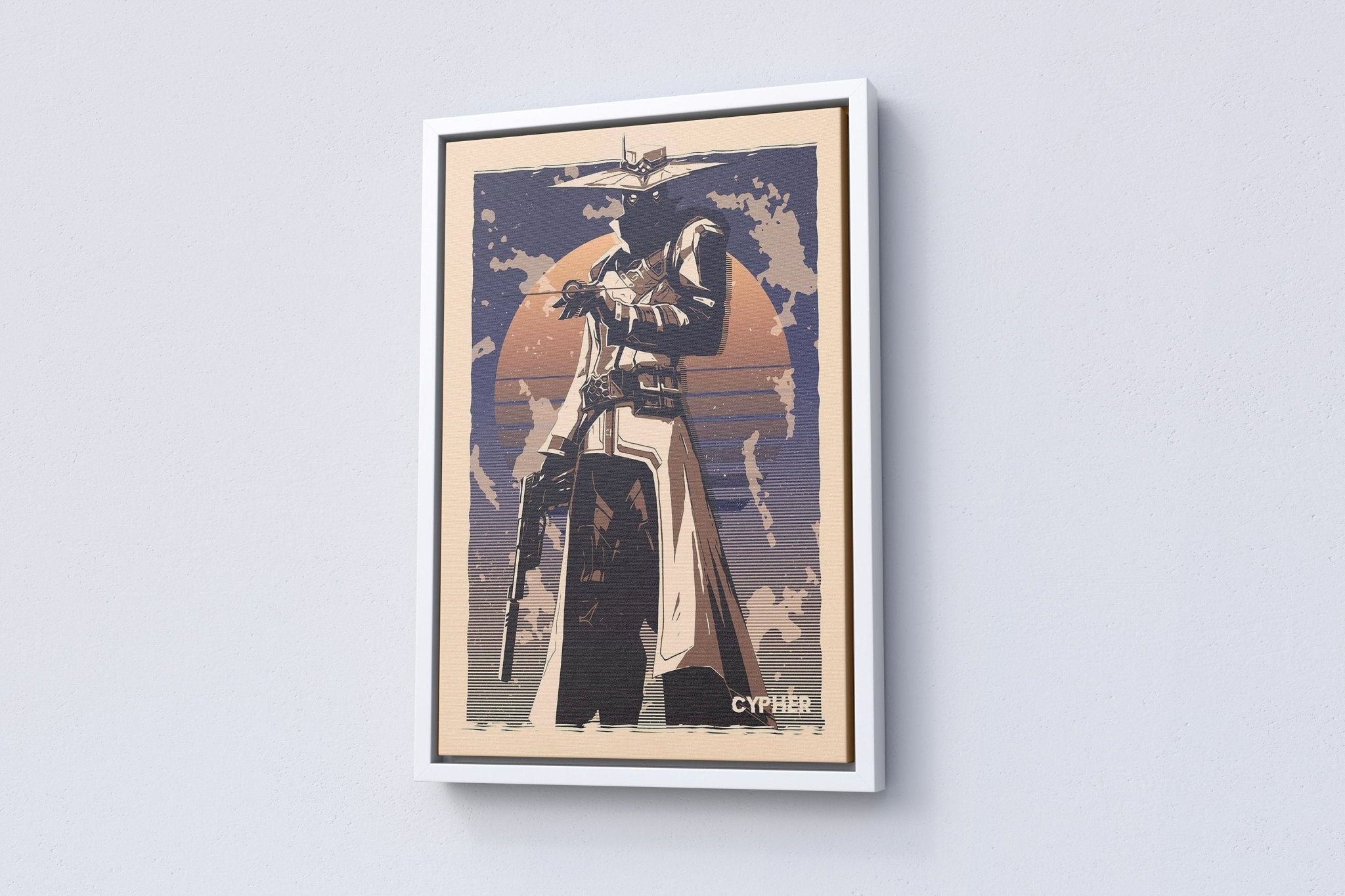 Valorant CYPHER Canvas Poster - Canvasworkshop