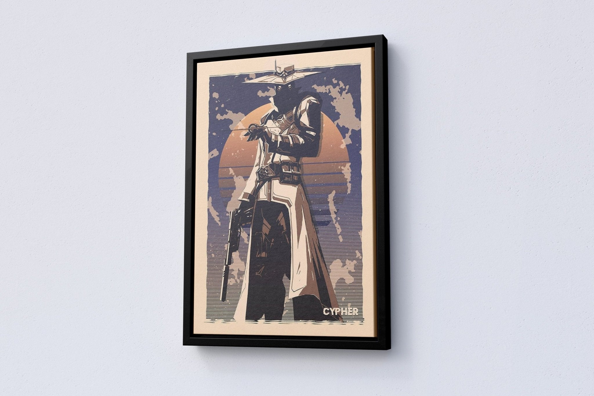 Valorant CYPHER Canvas Poster - Canvasworkshop