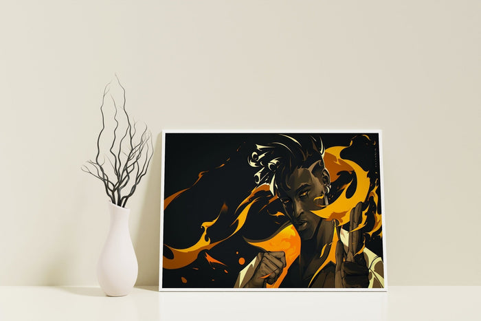 Valorant Fade Canvas Poster