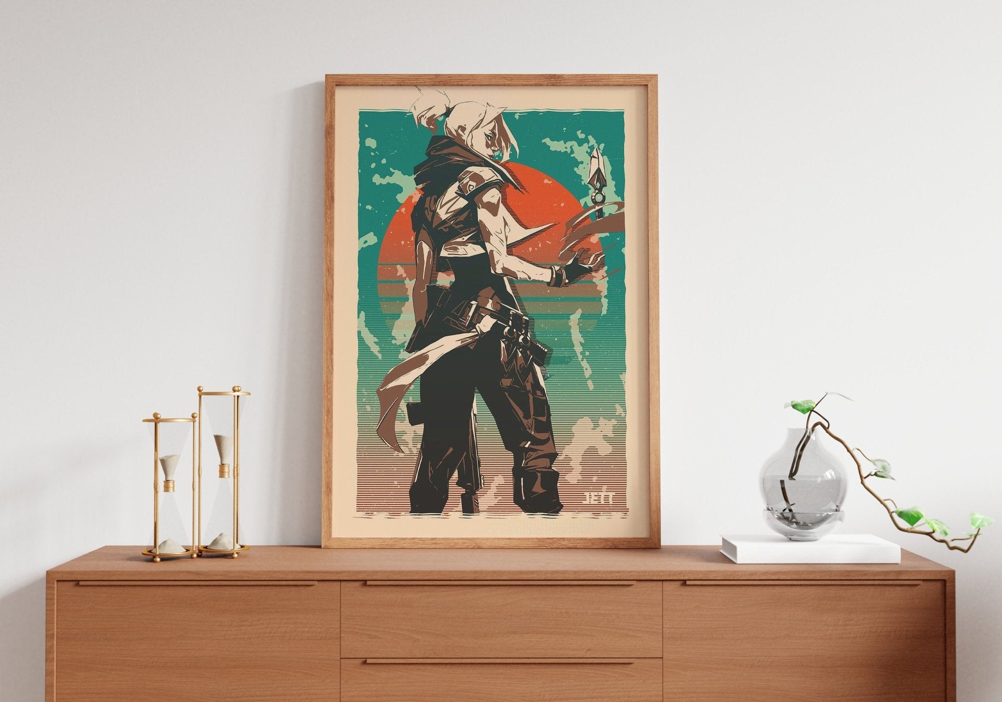 Valorant JET Canvas Poster - Canvasworkshop