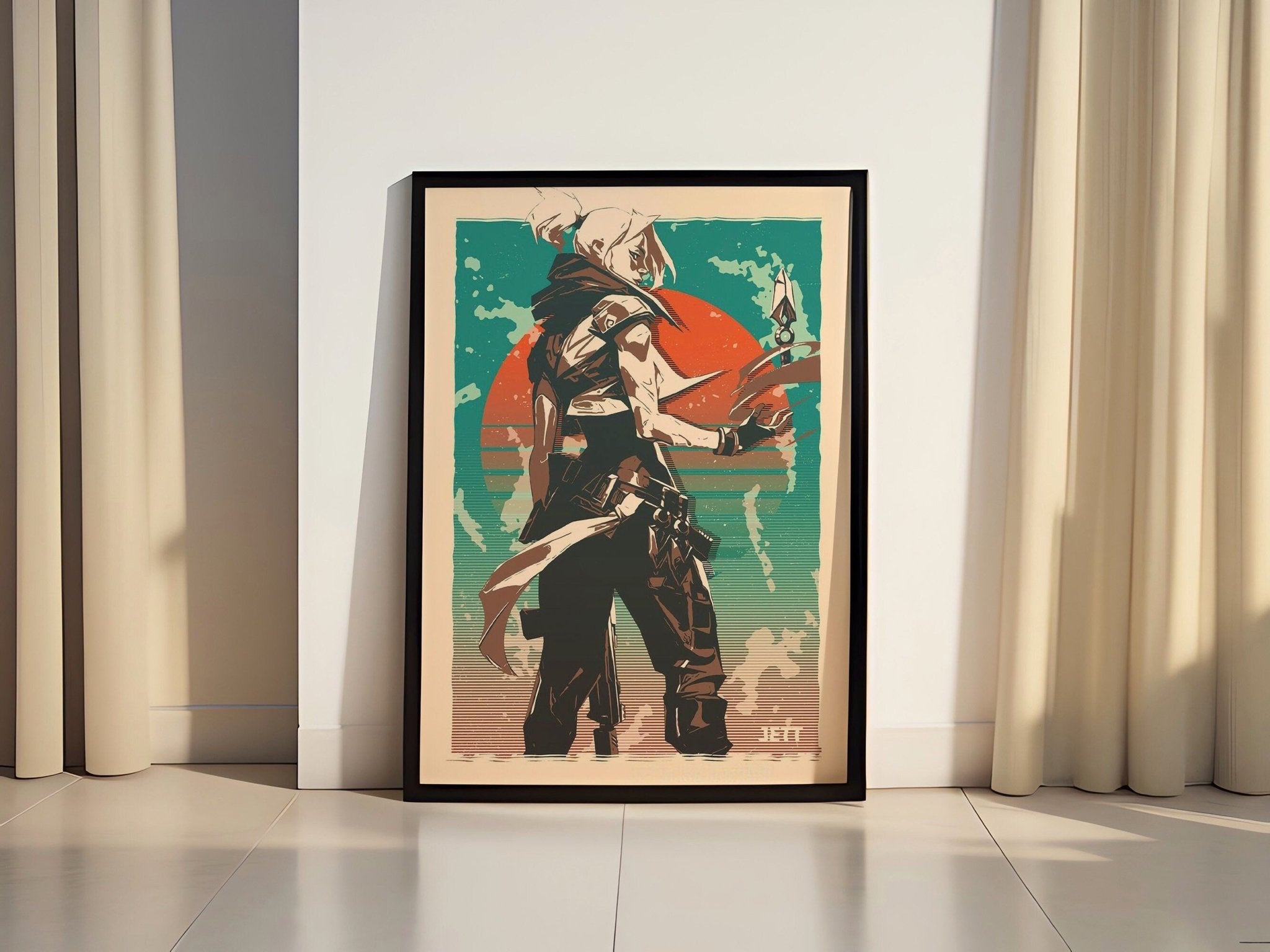 Valorant JET Canvas Poster - Canvasworkshop