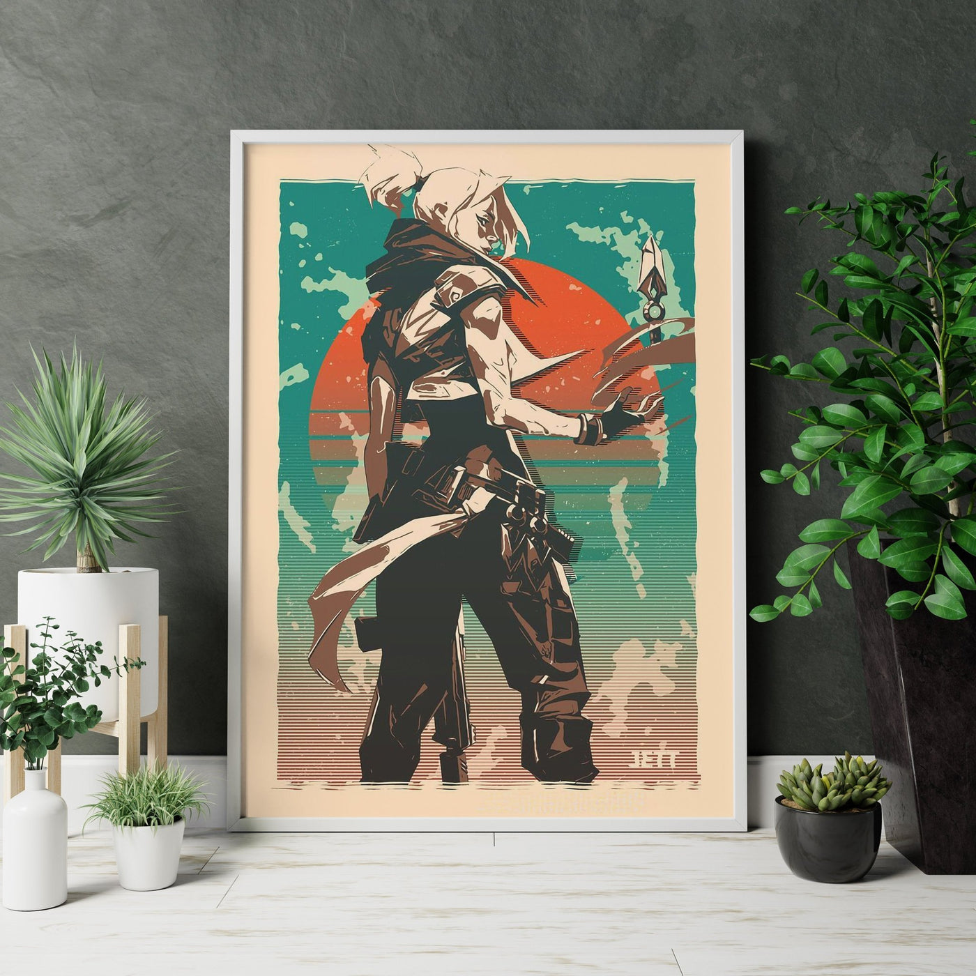 Valorant JET Canvas Wall Decor