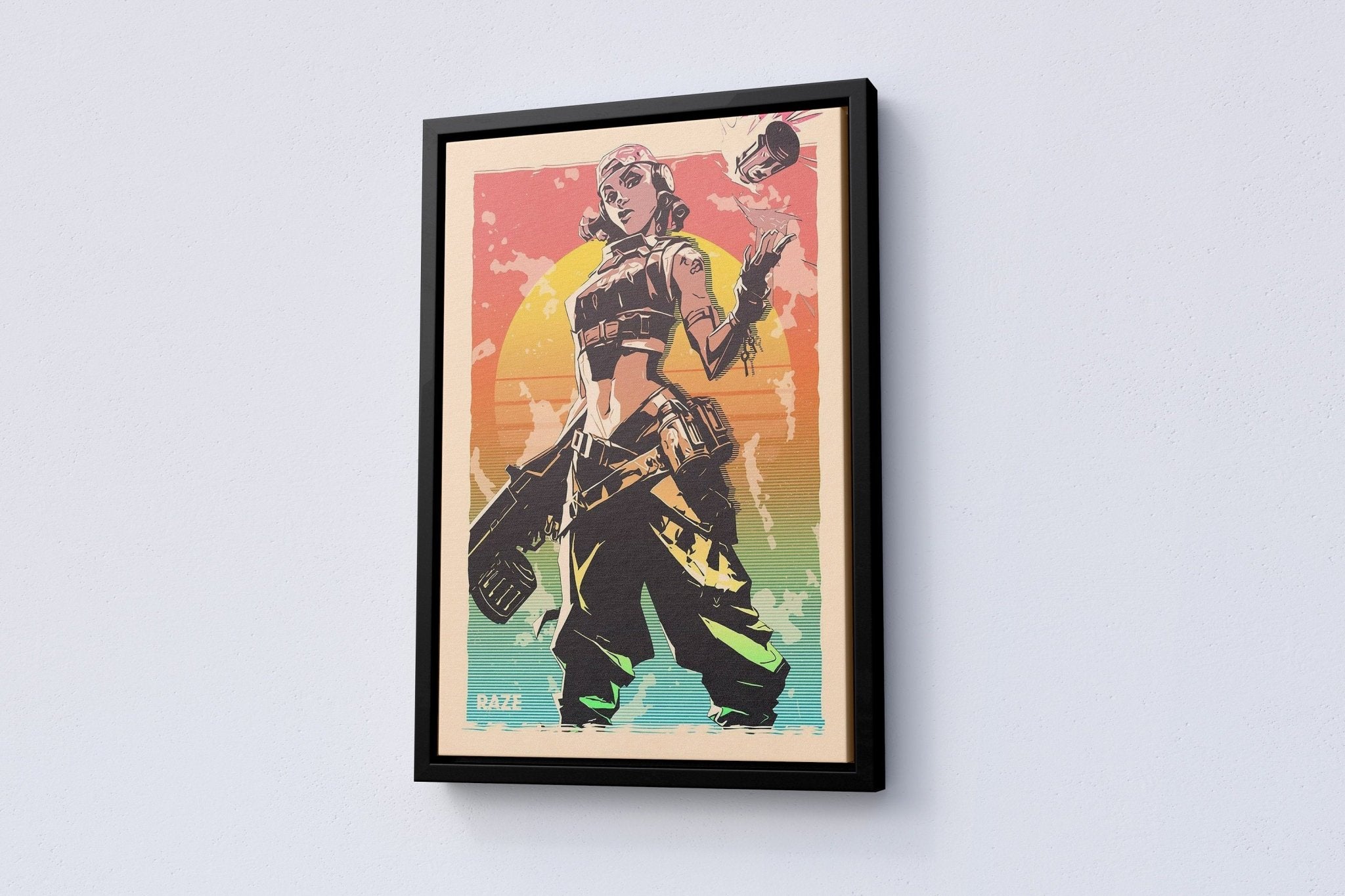 Valorant RAZE Canvas Poster - Canvasworkshop