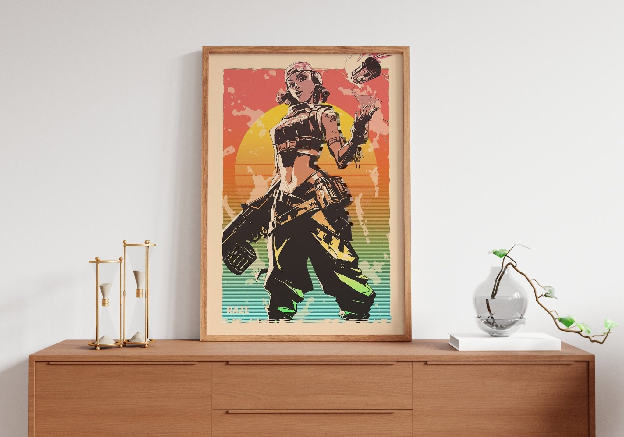 Valorant RAZE Canvas Poster - Canvasworkshop