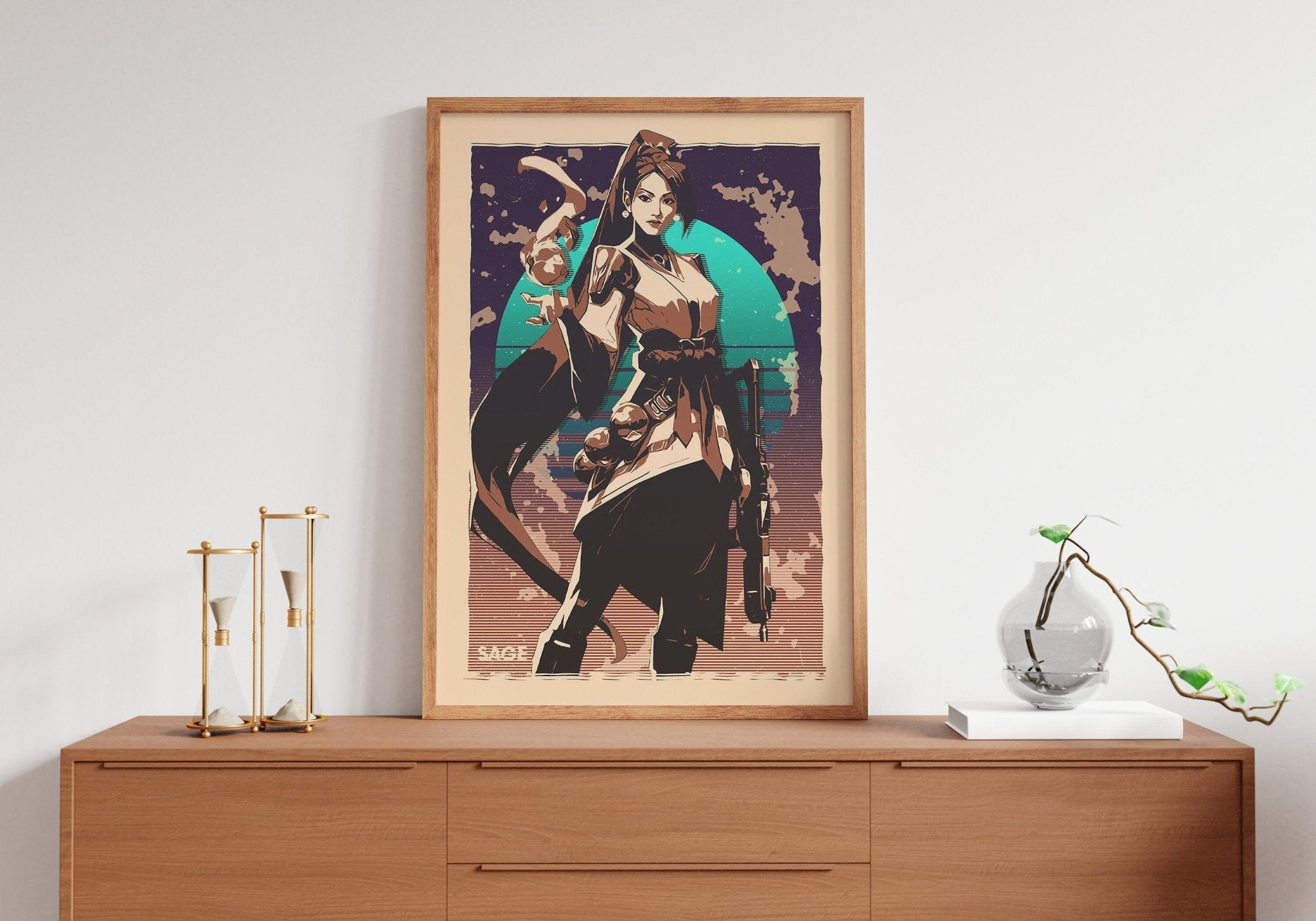 Valorant SAGE Canvas Poster - Canvasworkshop