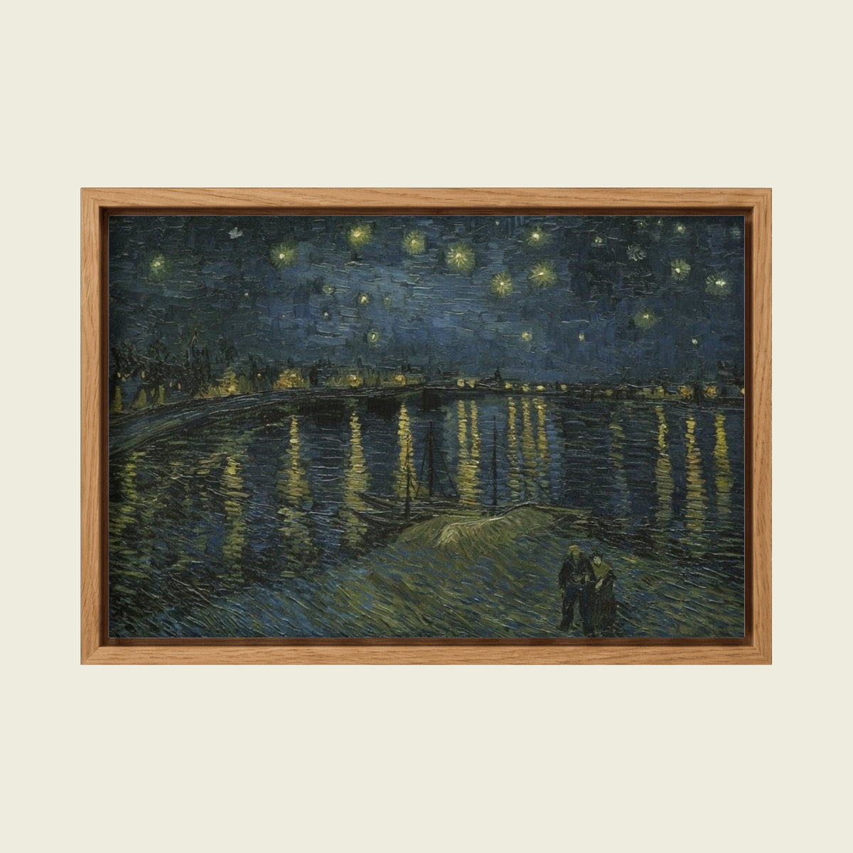 Vincent van Gogh – Rhône Üzerinde Yıldızlı Gece