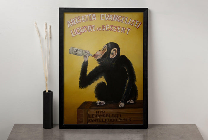 Vintage Advertising Canvas Art Canvas Print