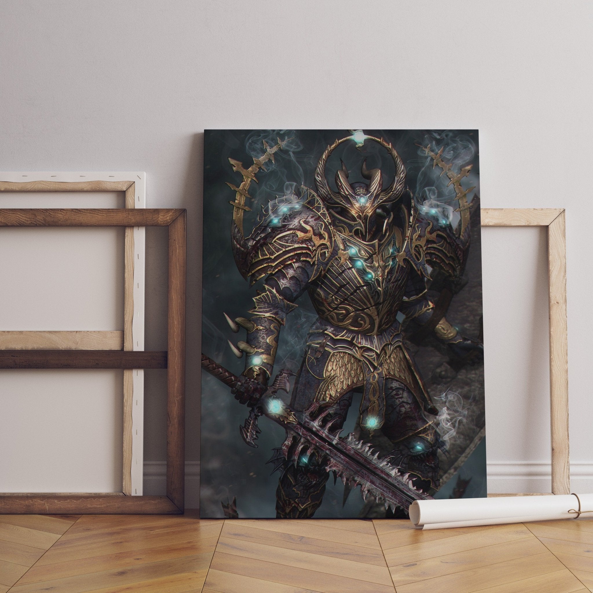 War Hammer Canvas Poster - Canvasworkshop