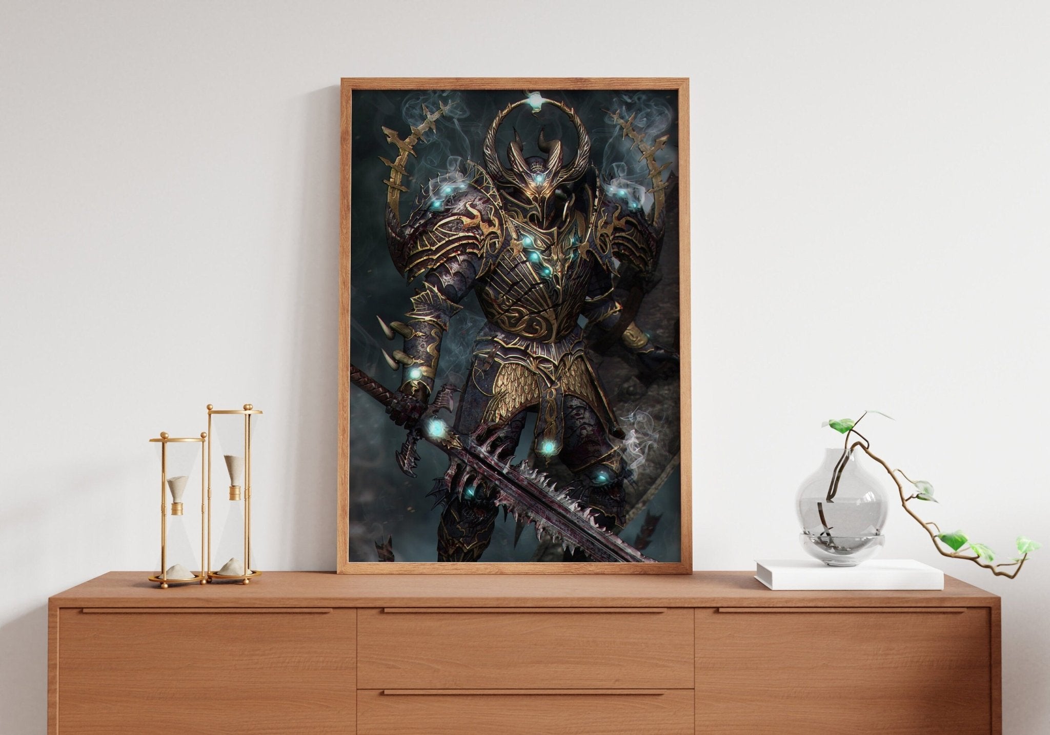 War Hammer Canvas Poster - Canvasworkshop